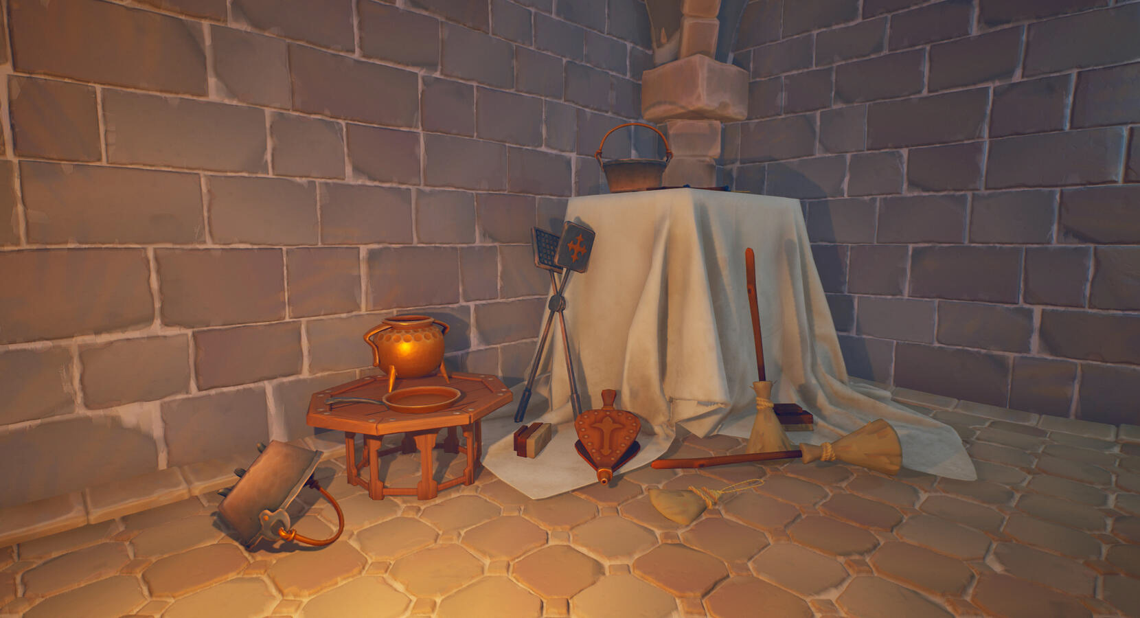 Assets realised (except table and drapery).
