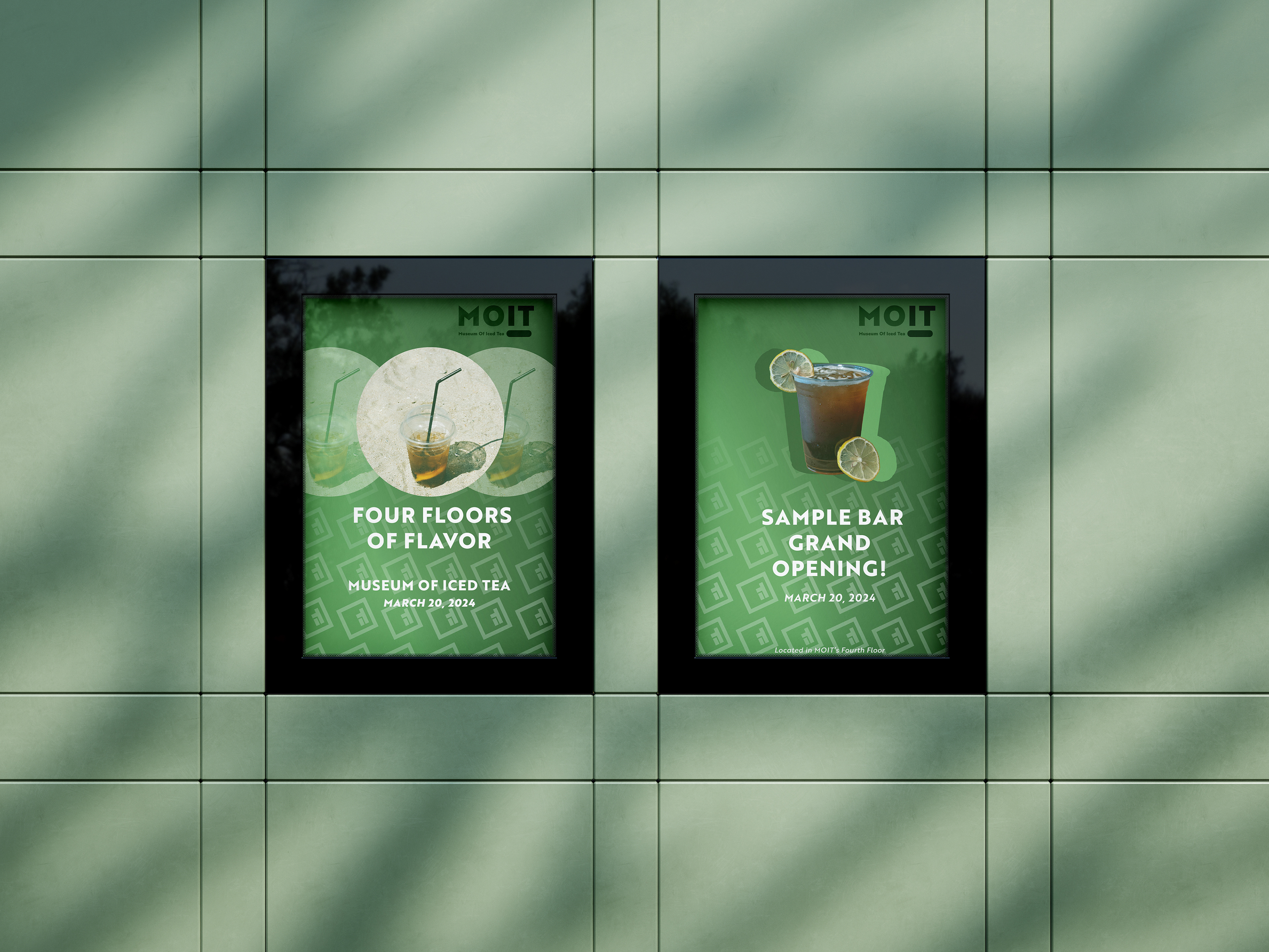 Advertisement Posters Mockup