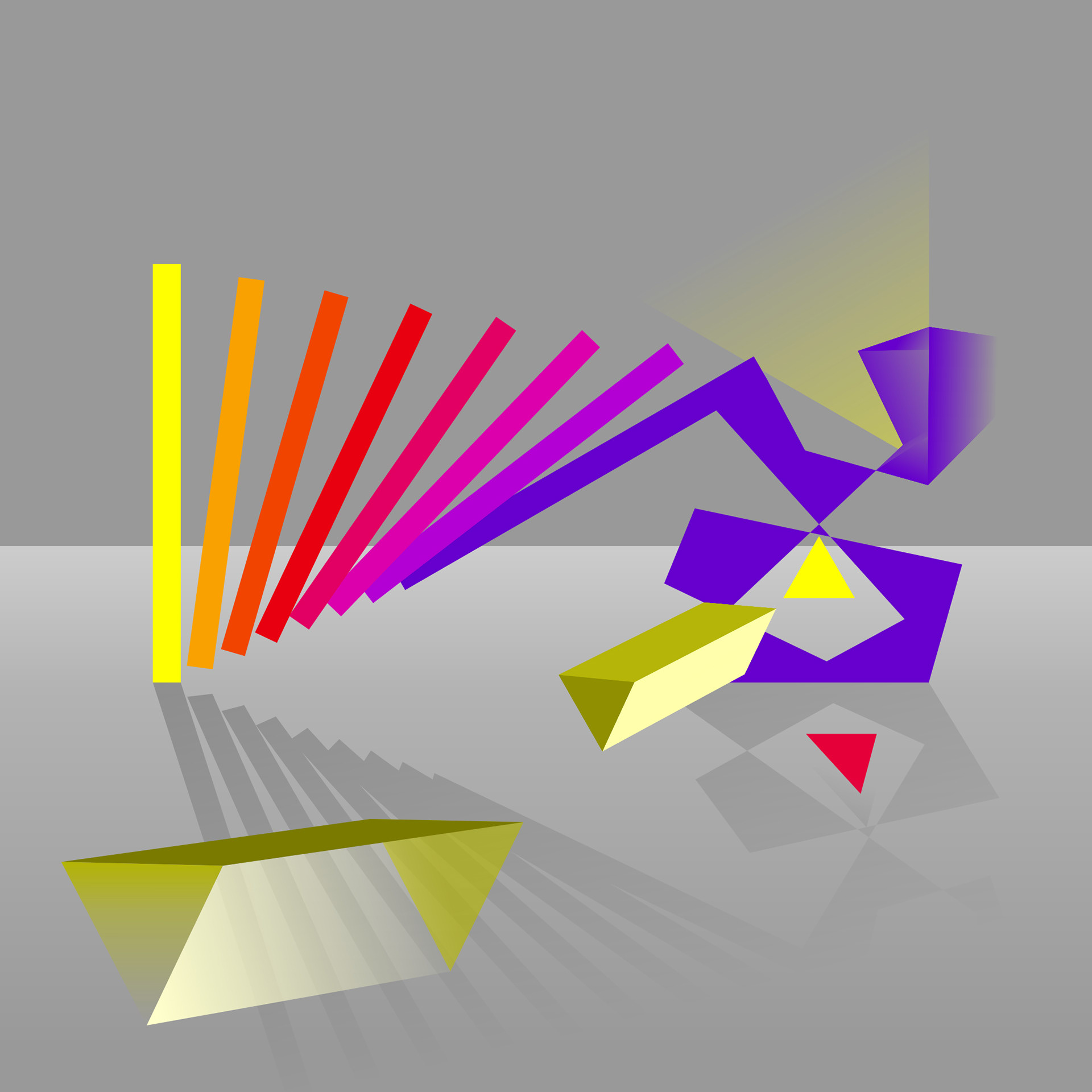 Imaginary Machines Series: Makes a ... Yellow Triangle