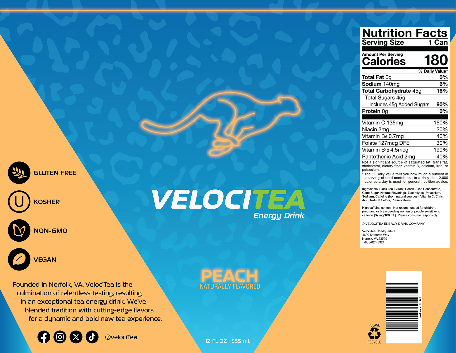 Peach Label