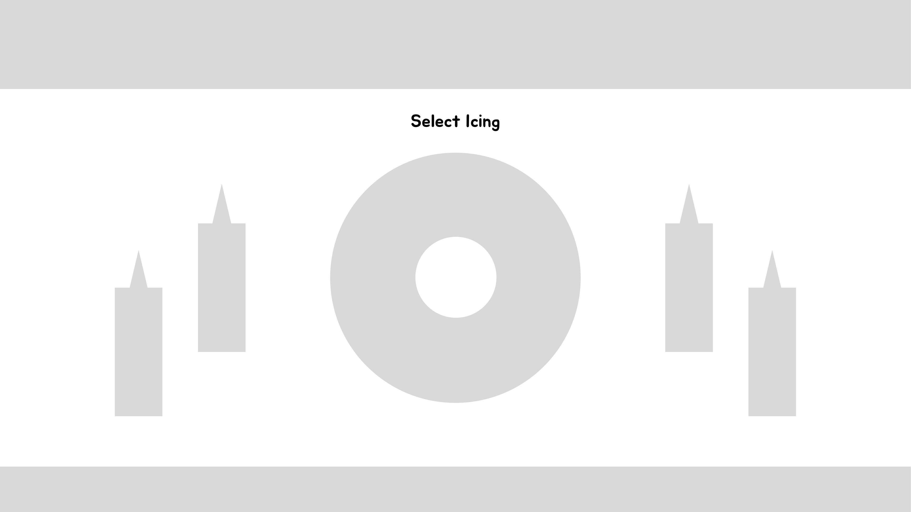 Icing Selection Wireframe