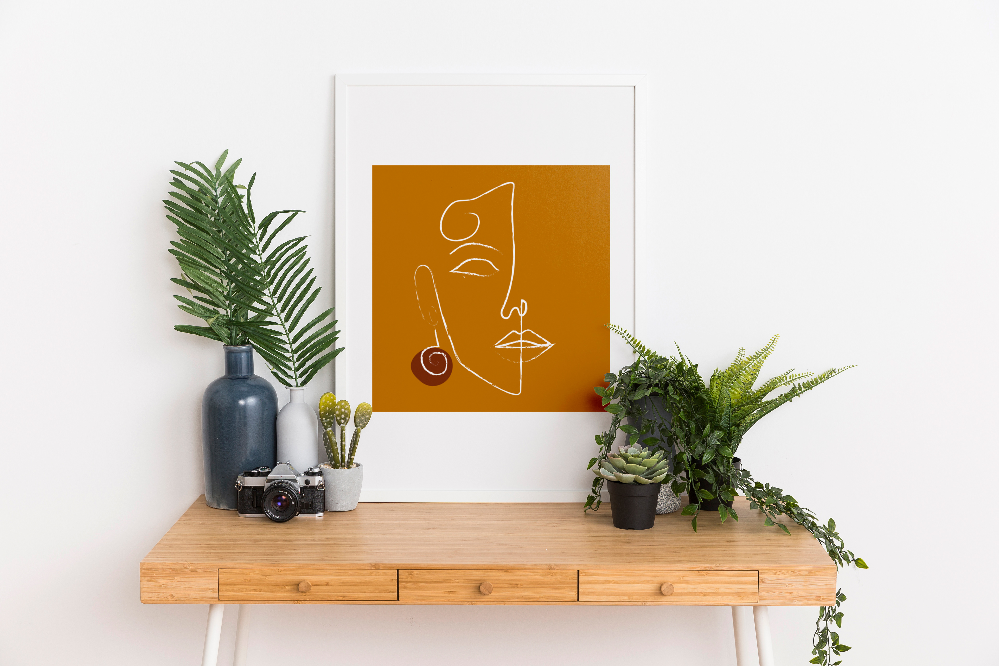 Ilustracja. Kobieta