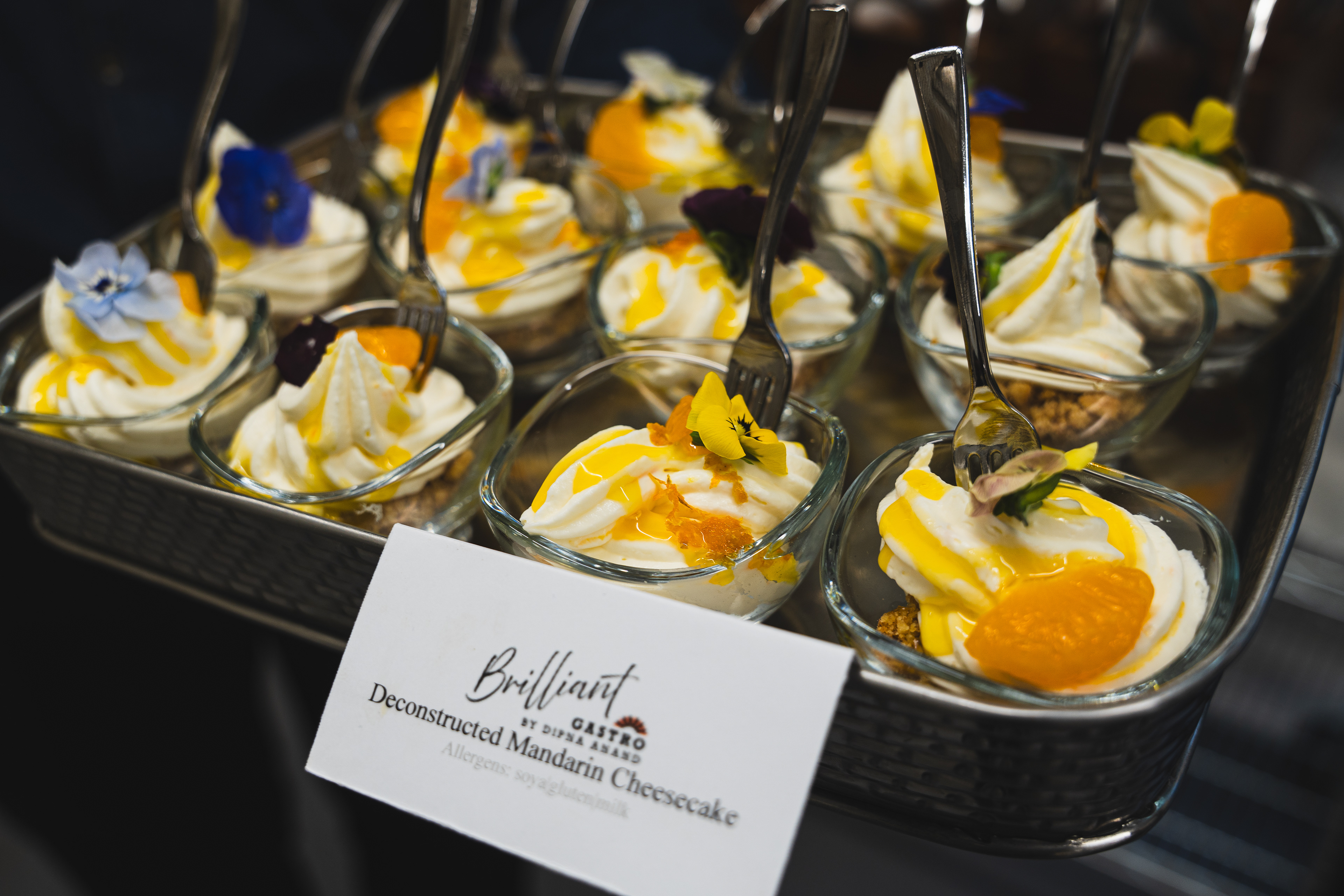 Brilliant Gastro Deconstructed cheese cake by Dipna Anand