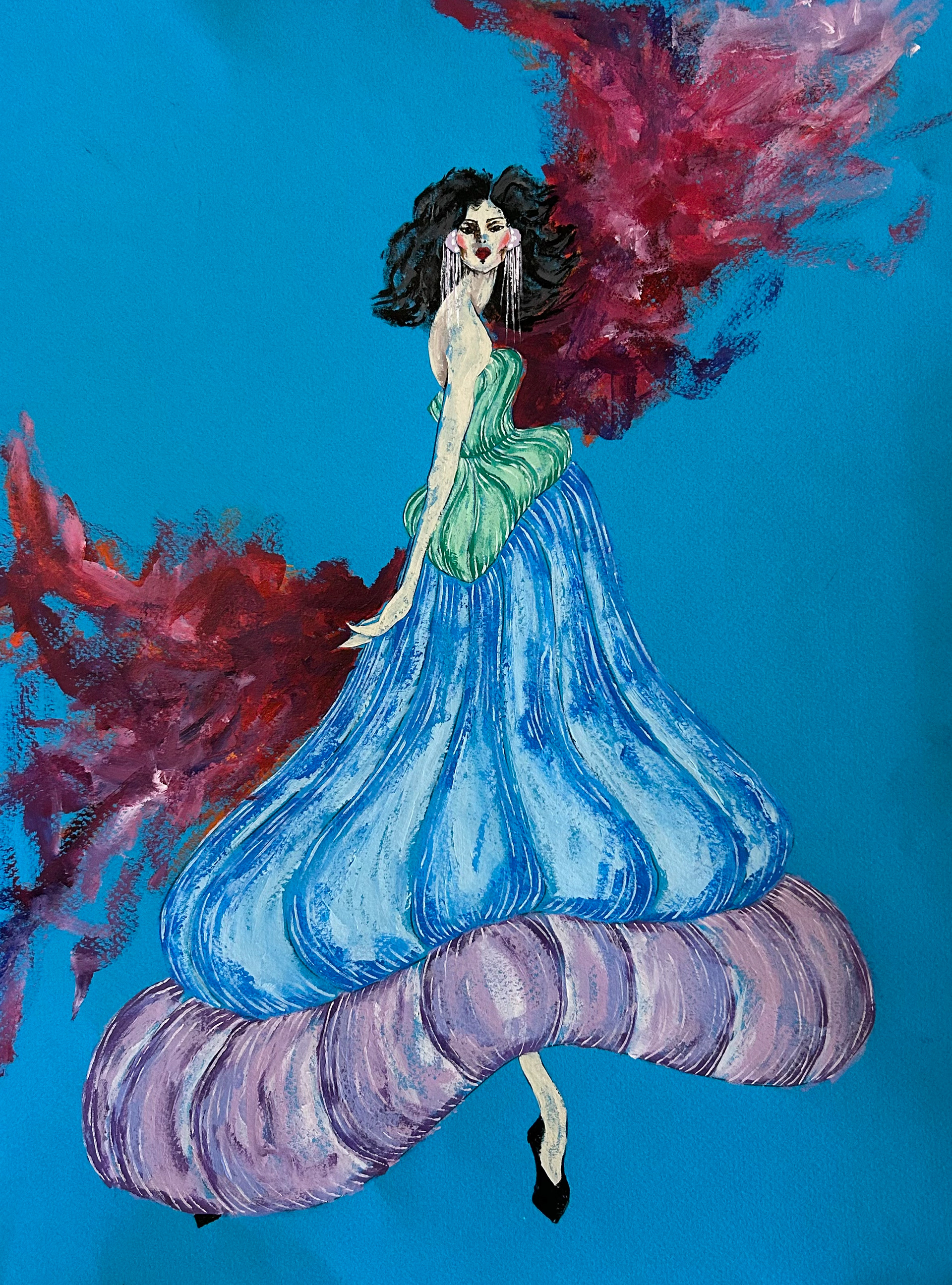 Thierry Mugler 1999-2000 dress.