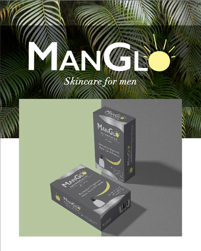 Informative pamphlet about the mens skincare product