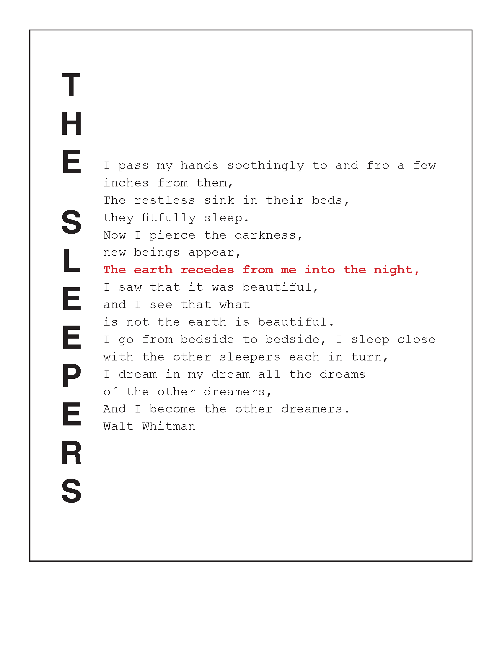 Study of Emphasis in Typography