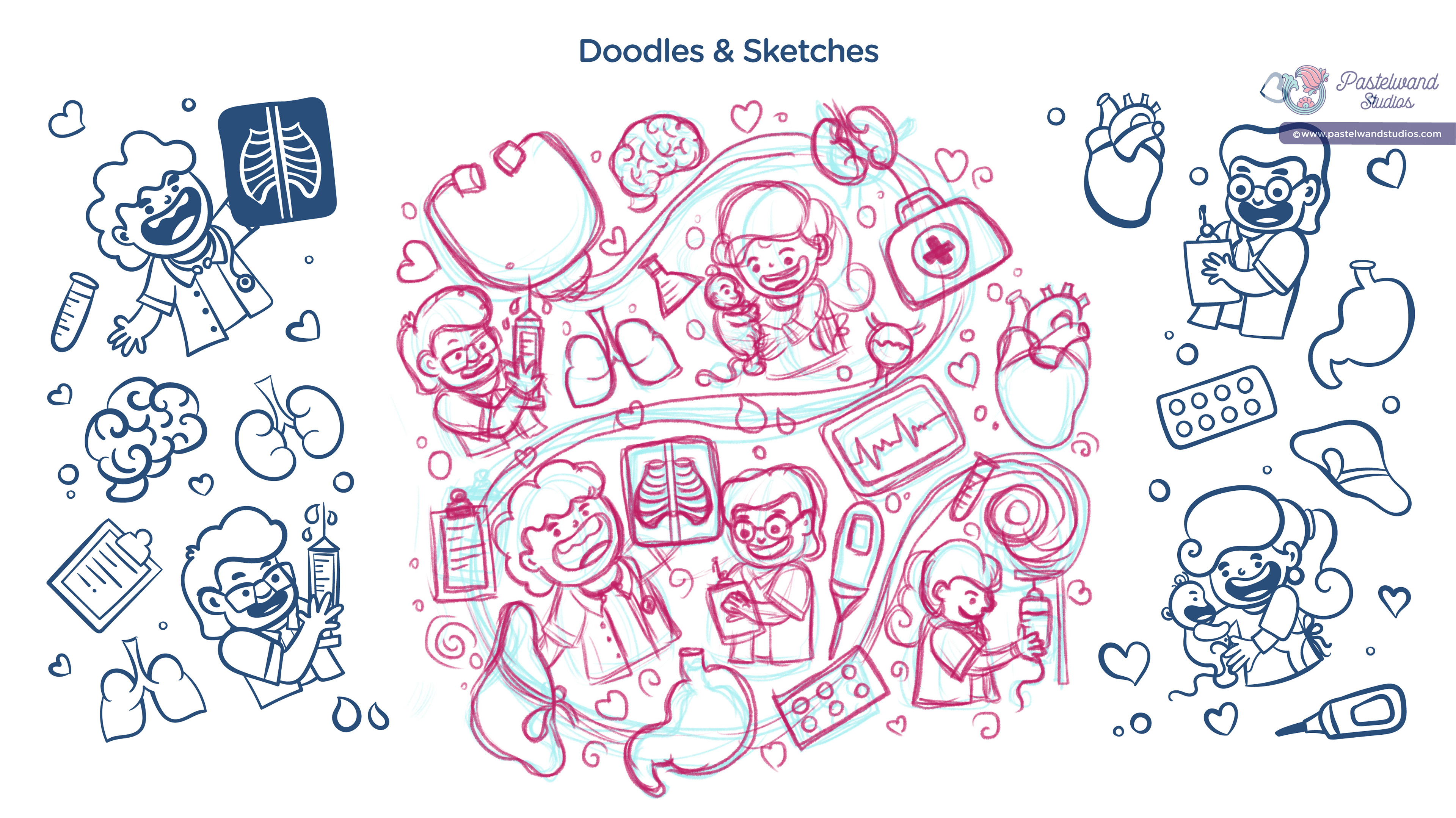Design for medical event merchandise