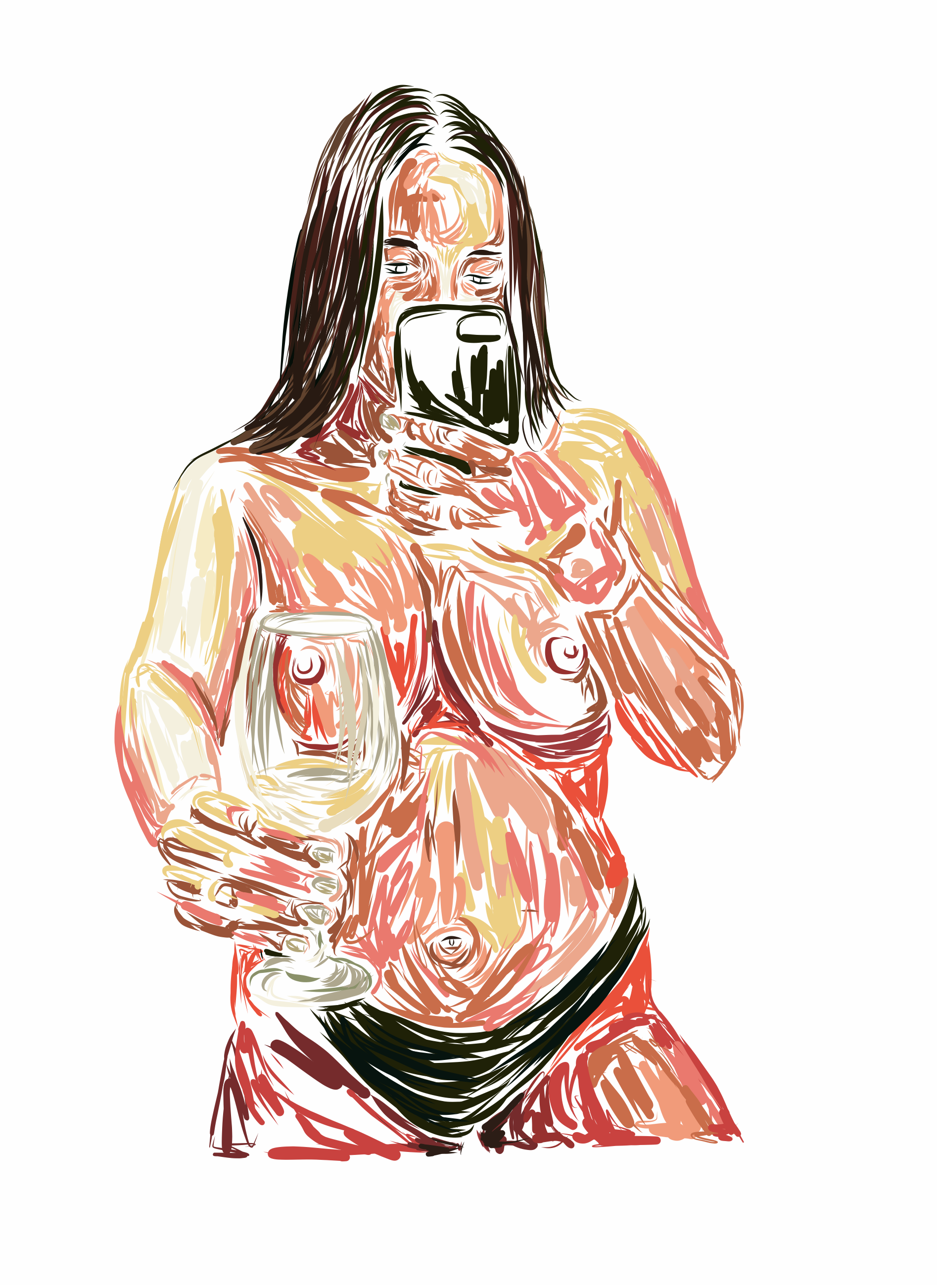 "some days i love my body and some days i really fucking hate it, so i wanted to participate to celebrate the good days - the days that i feel the best and the most like myself."