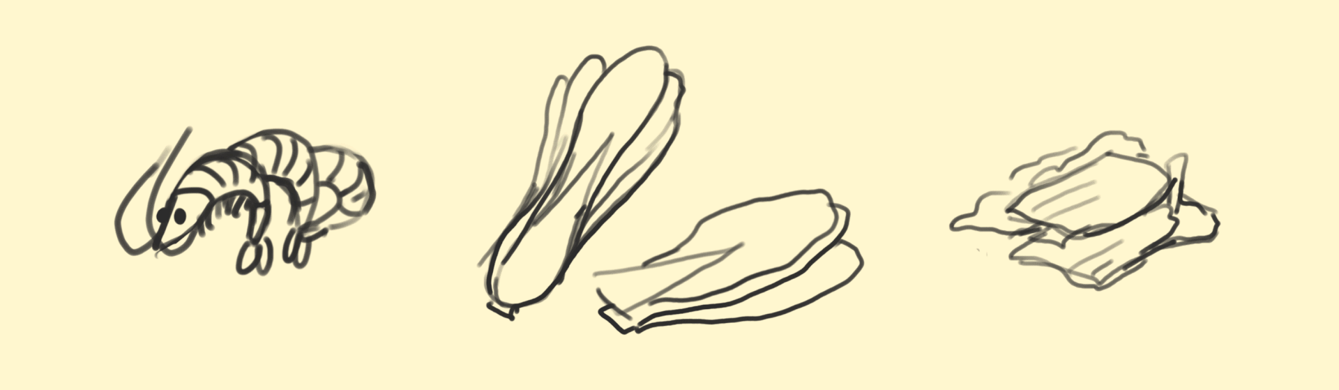 Animation des différentes étapes de l'illustration: croquis, encrage, mise en couleur, ajout de texture