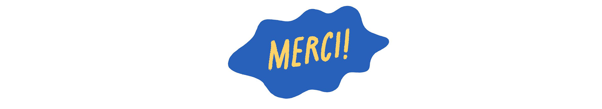 Texte "Merci"