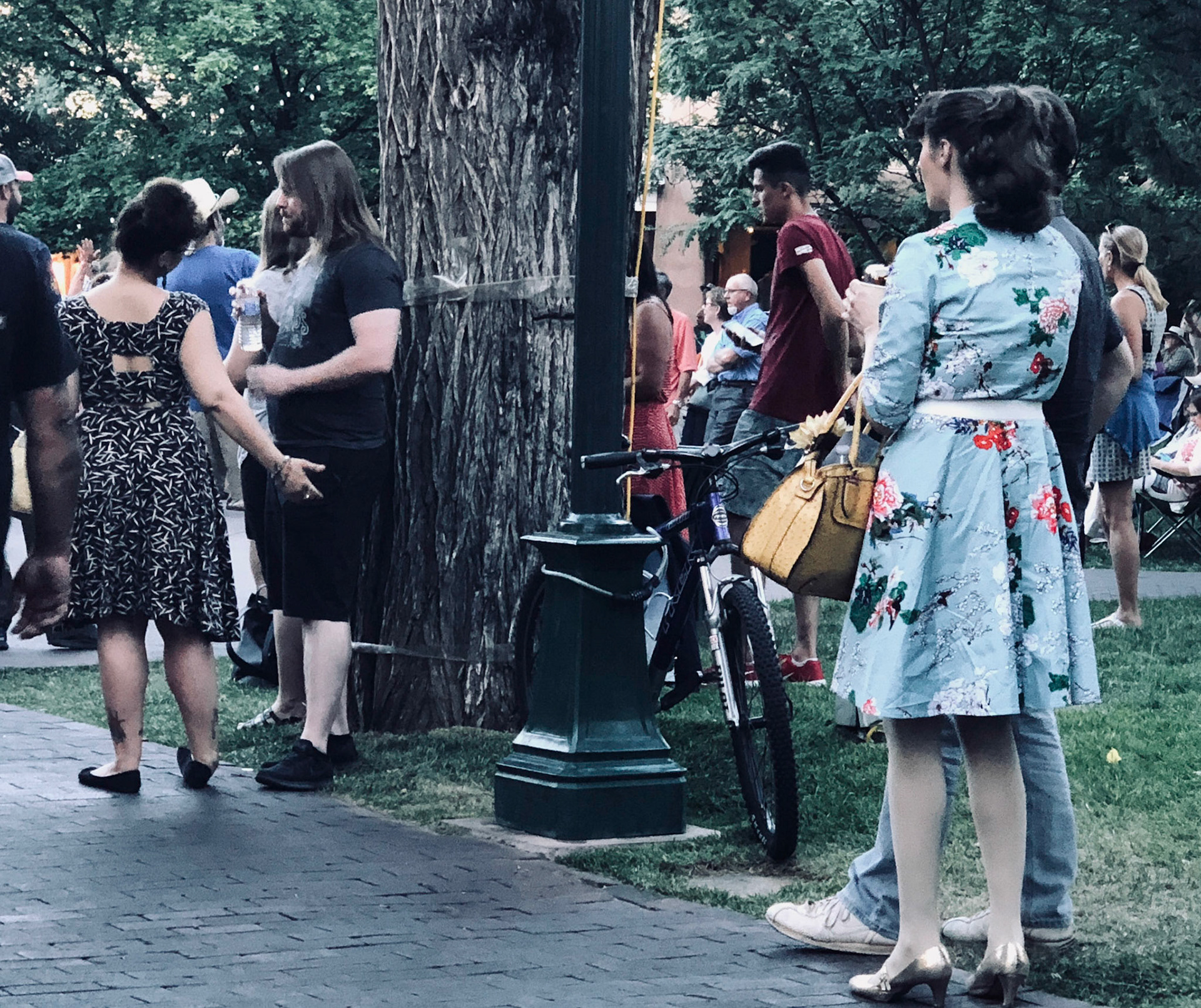 People on the Plaza