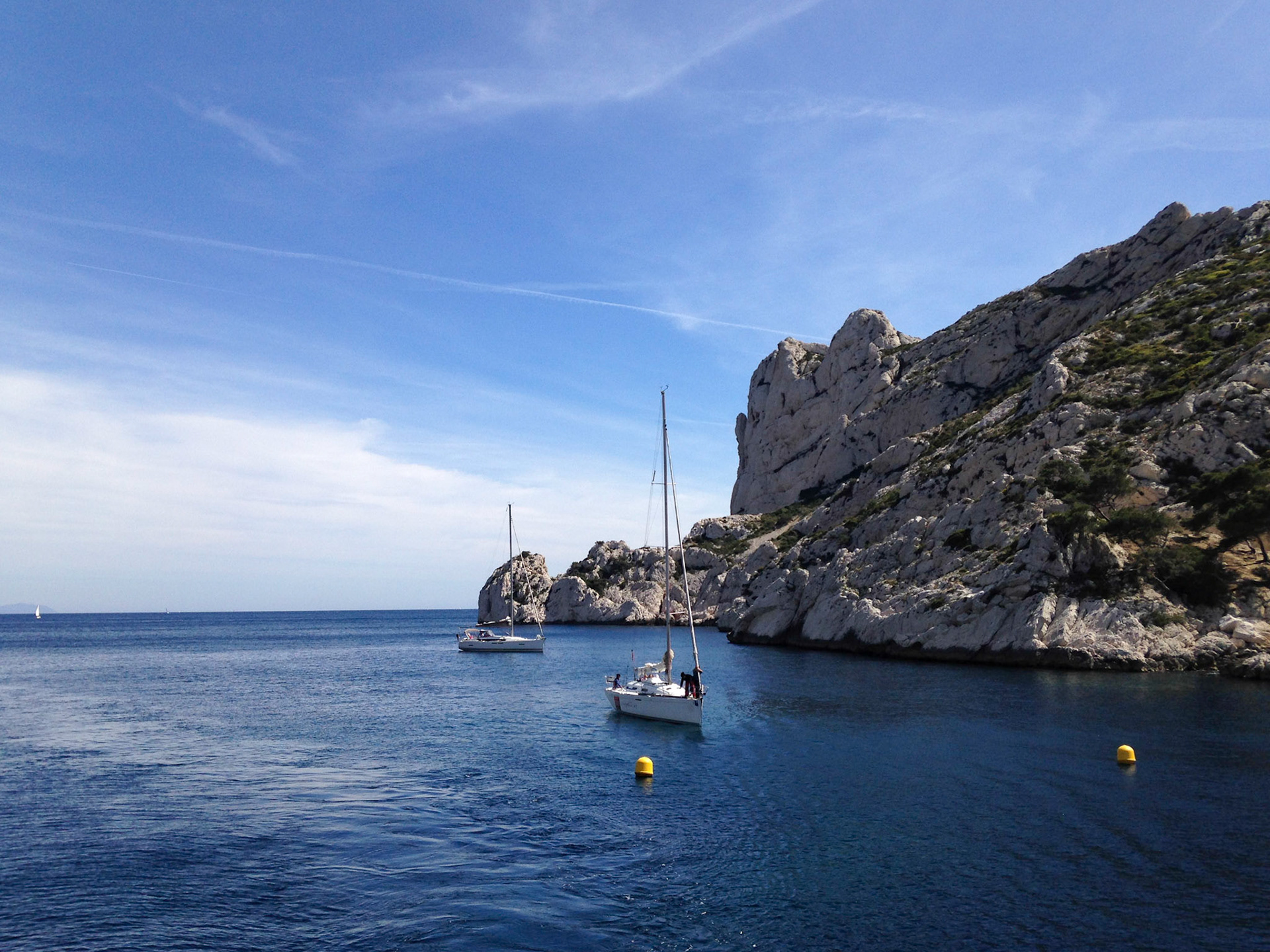 Calanques: near Marseille, 2014