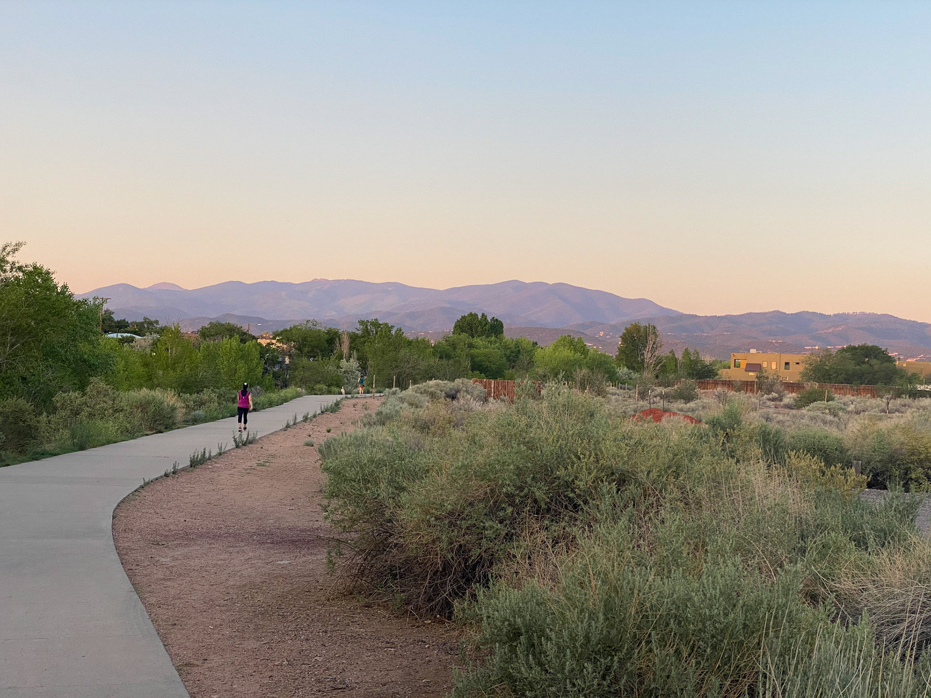 Santa Fe at Sunset