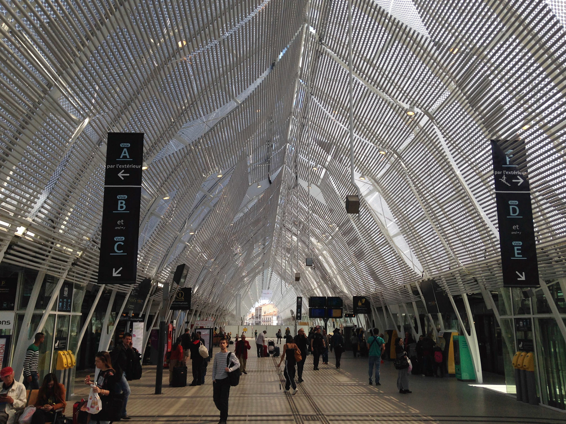 Train station: Montpellier, 2014
