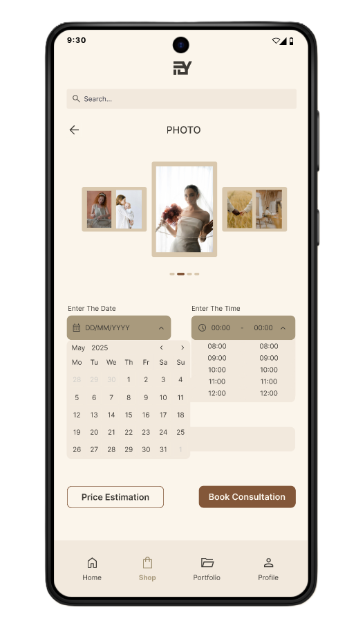 Booking Page