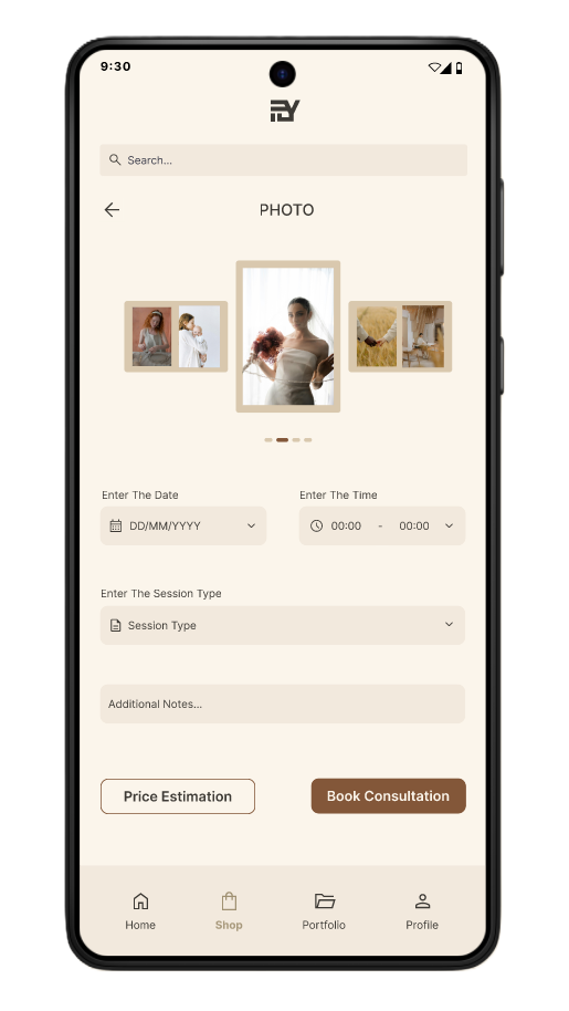 Booking Page