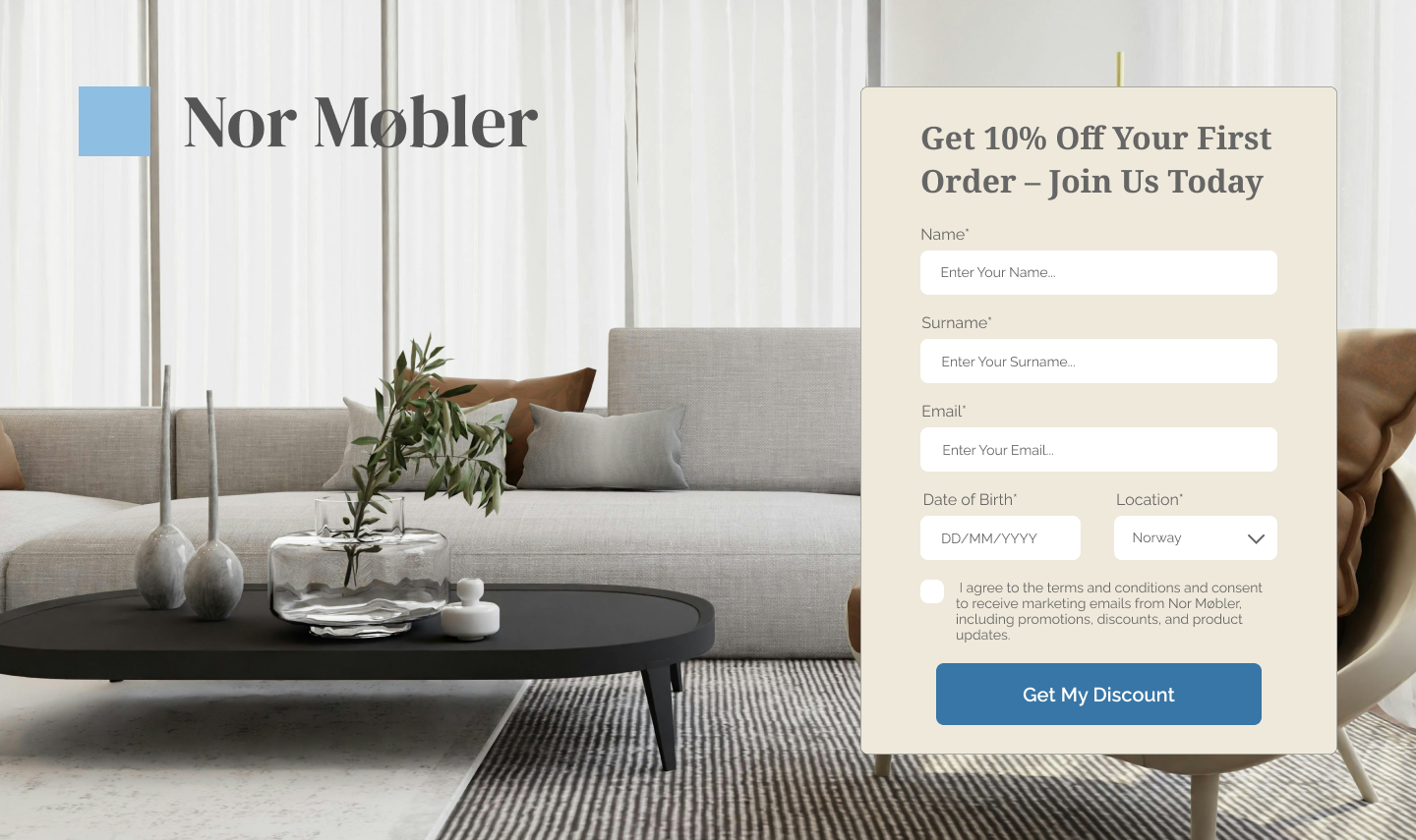 Landing Page
