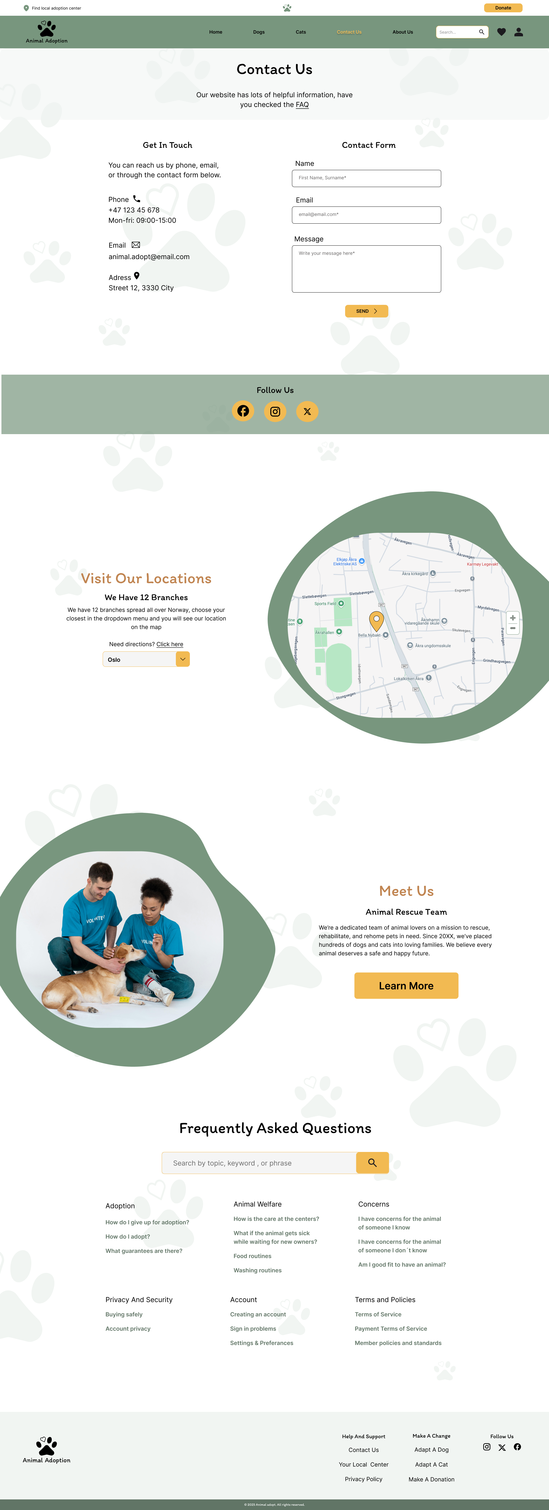 Contact Page