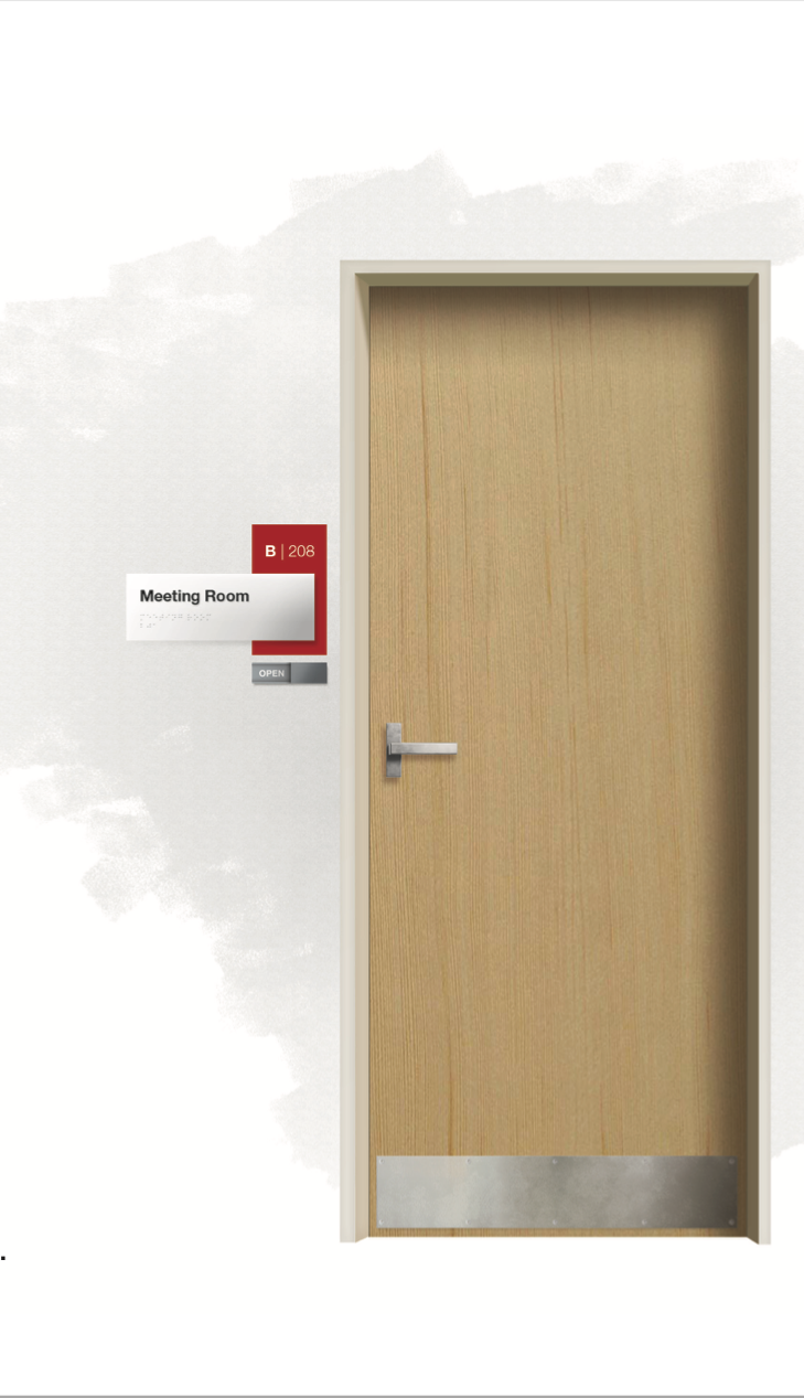 Office Signage Conceptual Drawing