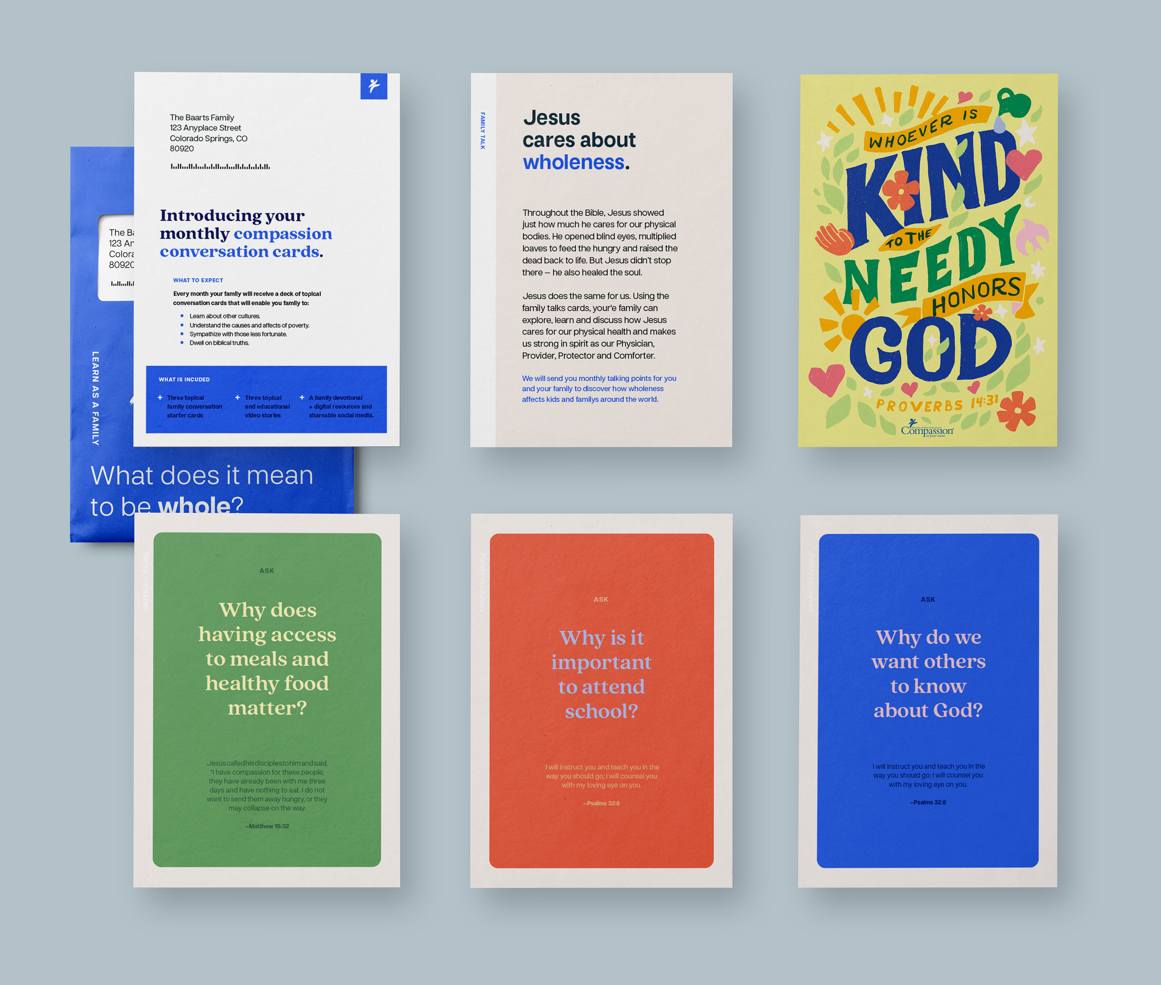 Monthly Print Send Concept: Front