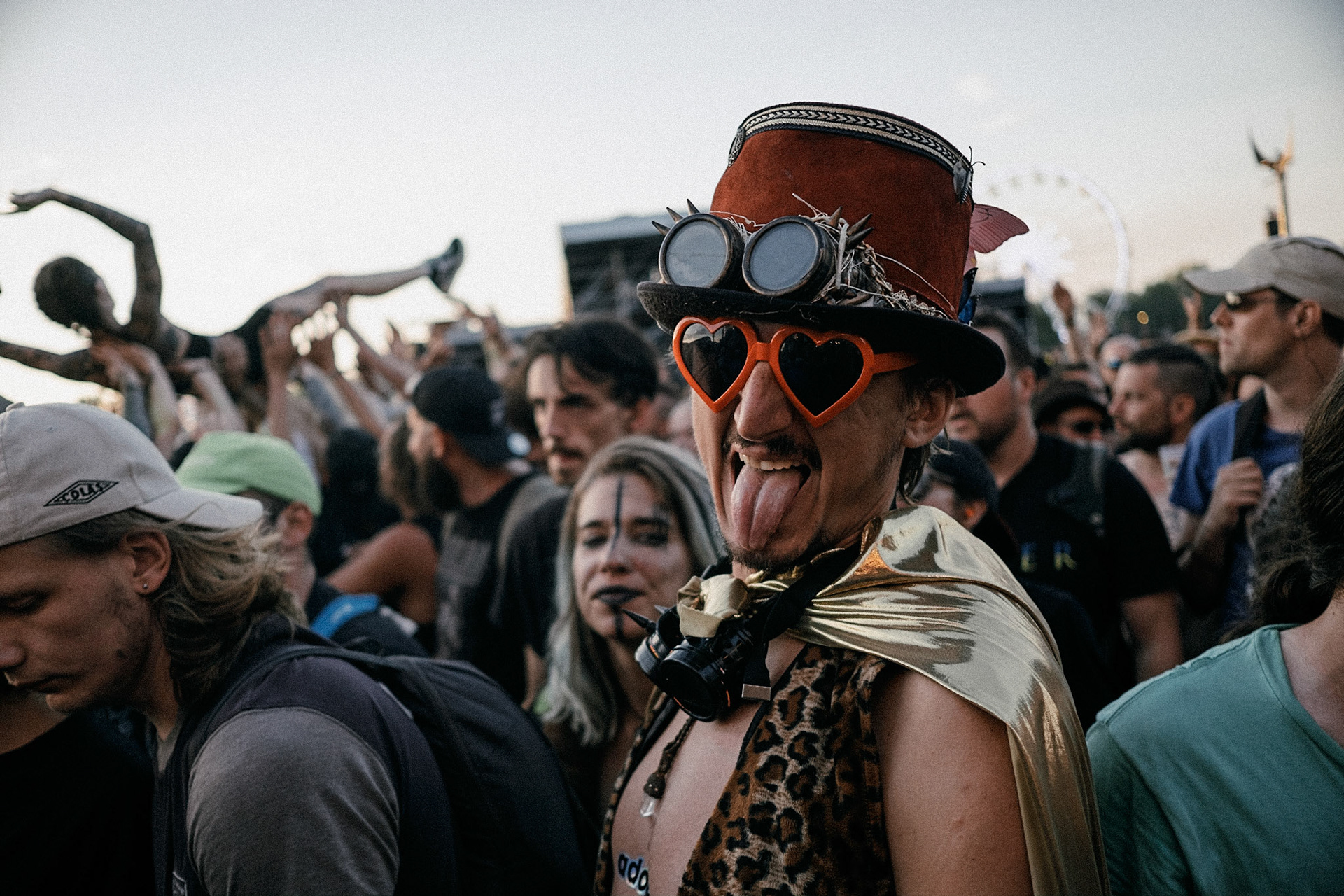 France, Clisson, 2022-06-19. 15th edition of Hellfest, the famous metal festival back after 2 years of postponement, for an exceptional double edition. Photography by Maxime Gruss / Hans Lucas.France, Clisson, 2022-06-19.15eme edition du Hellfest, le celebre festival de metal de retour apres 2 ans de report, pour une double edition exceptionnelle. Photographie de Maxime Gruss / Hans Lucas.