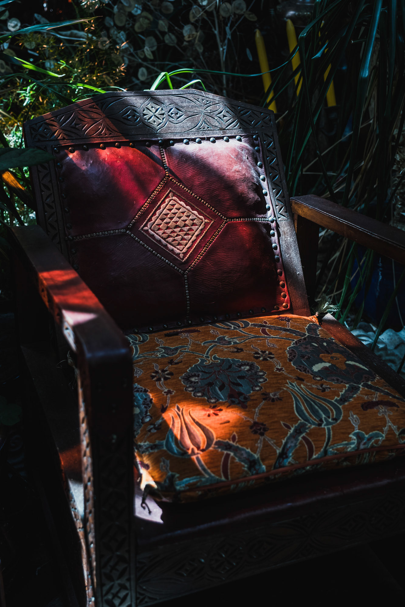 France, Saint-Martin-le-Vinoux, 2022-05-10. La Casamaures, classified as a historical monument, is a neo-Moorish villa built in the 19th century by Joseph Jullien, known as Cochard, and saved in extremis from ruin. Selected for the show Le Monument prefere des francais. Photograph by Maxime Gruss / Hans Lucas.France, Saint-Martin-le-Vinoux, 2022-05-10. La Casamaures, classee monument historique, villa neo-mauresque construite au XIXe siècle par Joseph Jullien dit Cochard et sauvée in extremis de la ruine. Selectionee pour l emission Le Monument prefere des francais. Photographie de Maxime Gruss / Hans Lucas.