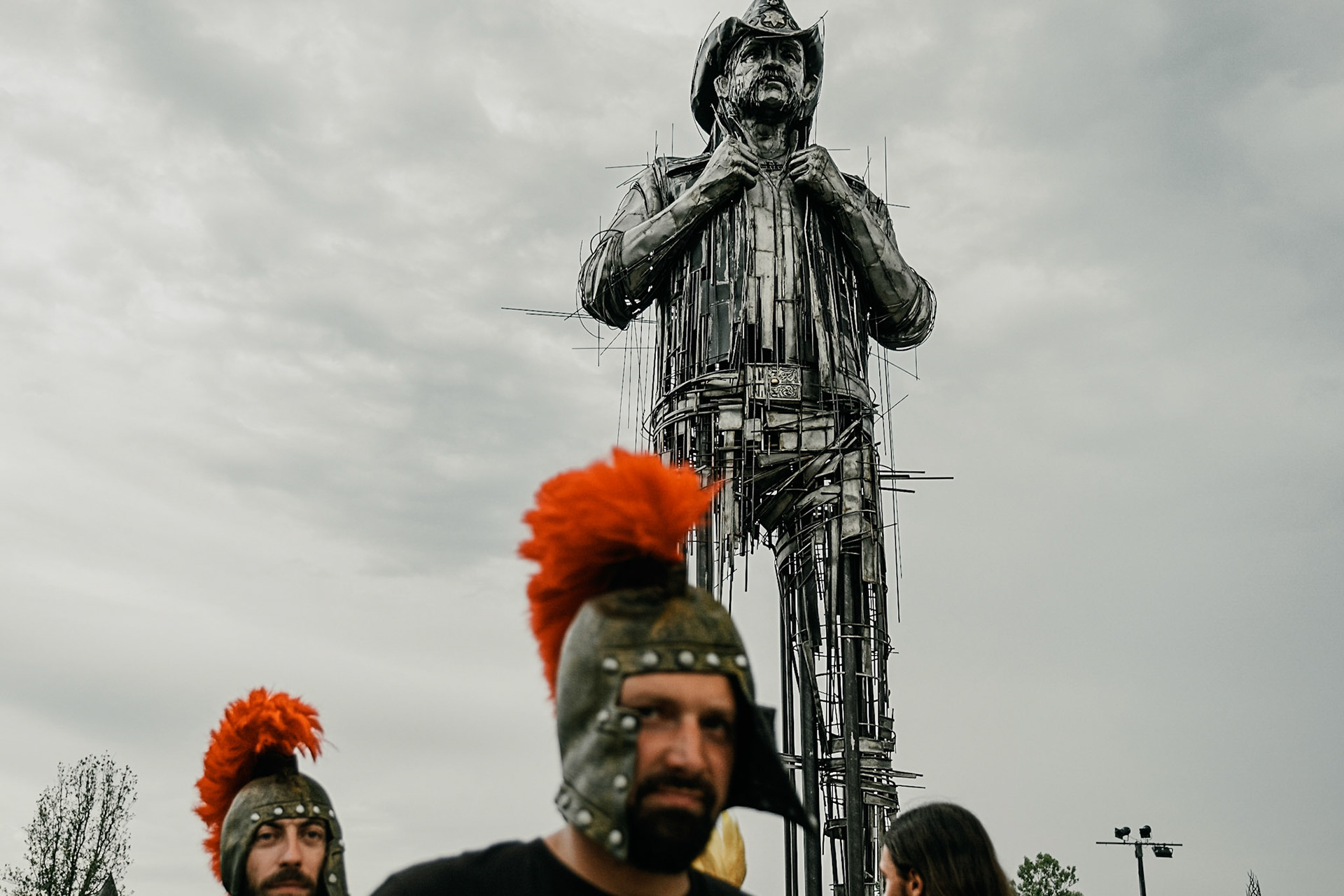 France, Clisson, 2022-06-23. 15th edition of Hellfest, the famous metal festival back after 2 years of postponement, for an exceptional double edition. Photography by Maxime Gruss / Hans Lucas.France, Clisson, 2022-06-23. 15eme edition du Hellfest, le celebre festival de metal de retour apres 2 ans de report, pour une double edition exceptionnelle. Photographie de Maxime Gruss / Hans Lucas.