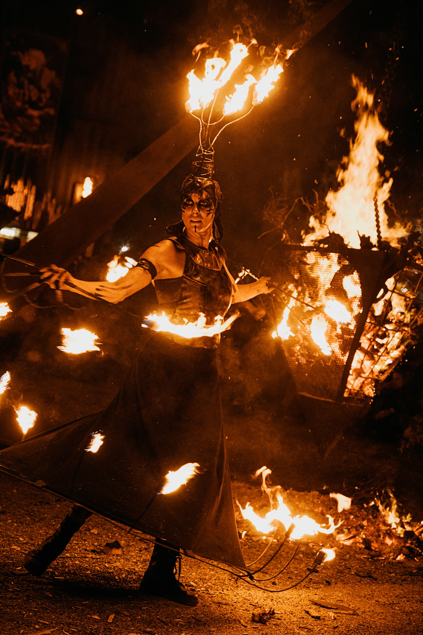 France, Clisson, 2022-06-25. 15th edition of Hellfest, the famous metal festival back after 2 years of postponement, for an exceptional double edition. Photography by Maxime Gruss / Hans Lucas.France, Clisson, 2022-06-25. 15eme edition du Hellfest, le celebre festival de metal de retour apres 2 ans de report, pour une double edition exceptionnelle. Photographie de Maxime Gruss / Hans Lucas.