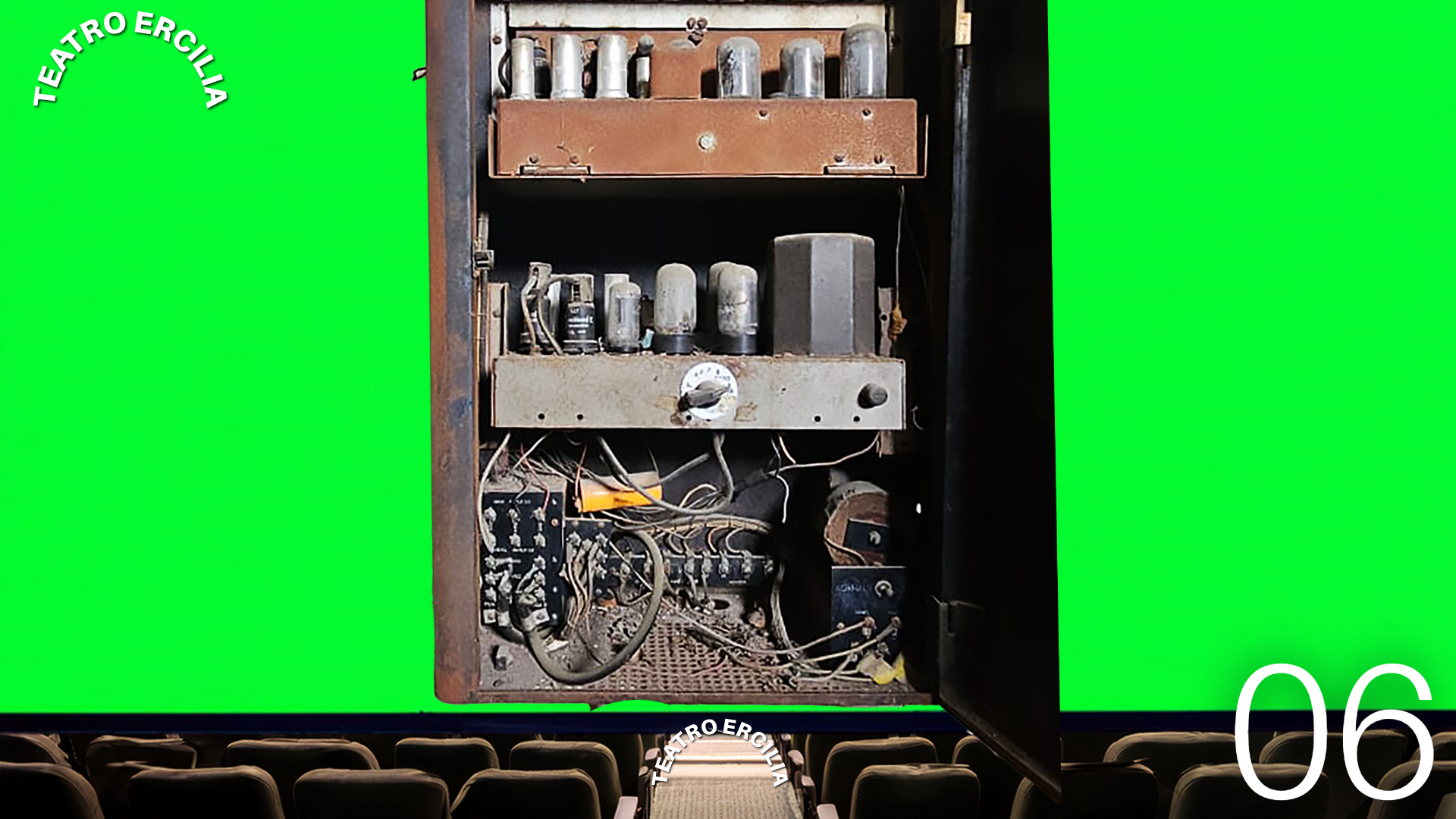 Projector Fuse box inside