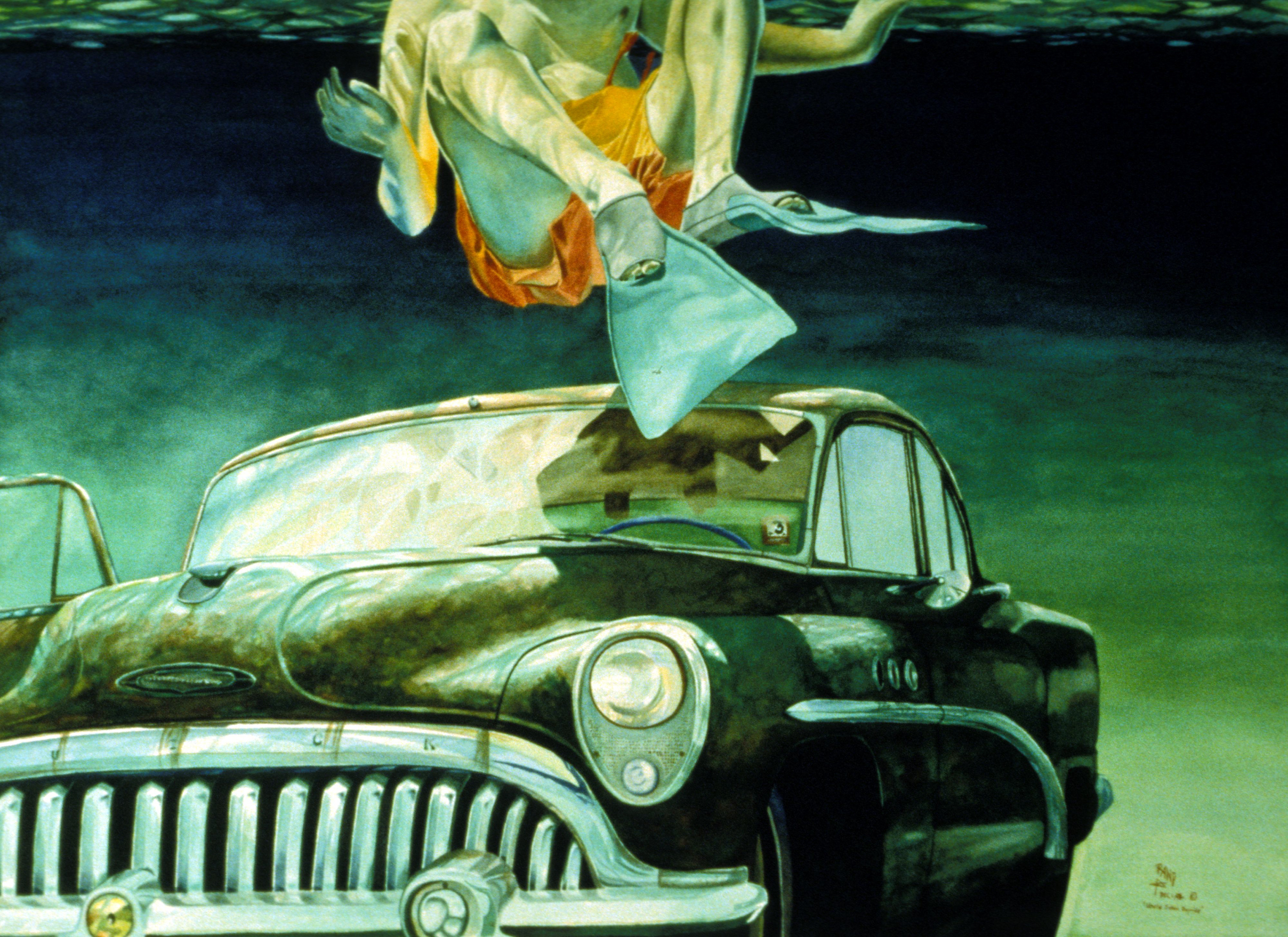 "Uncle John's joyride" Watercolor