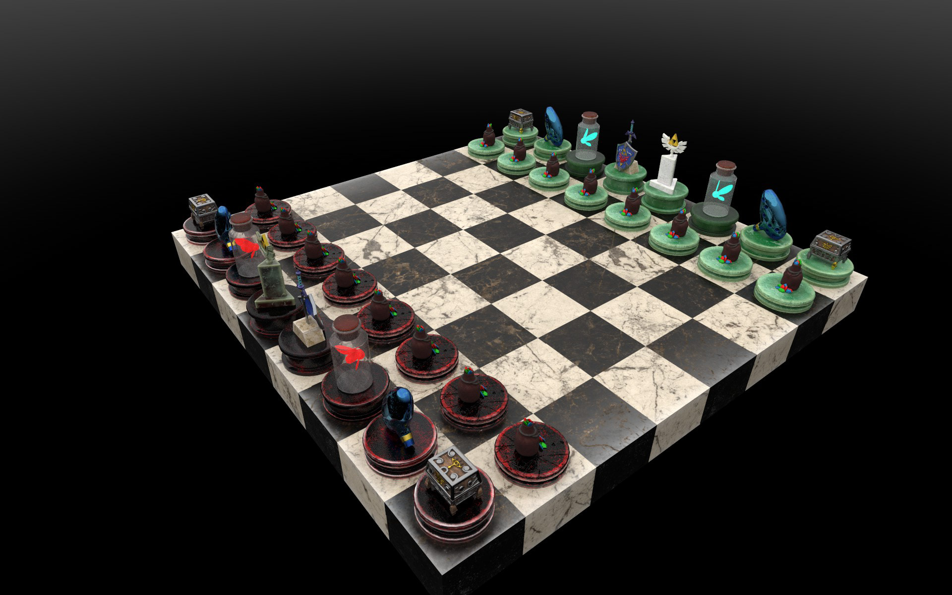 Wixiban  Eaglemoss 3D Chess