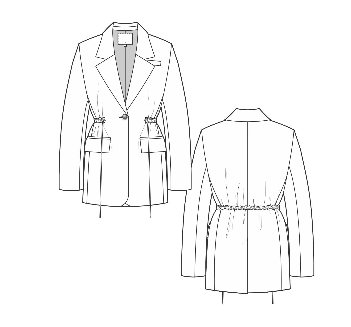 The jacket is from existing design 