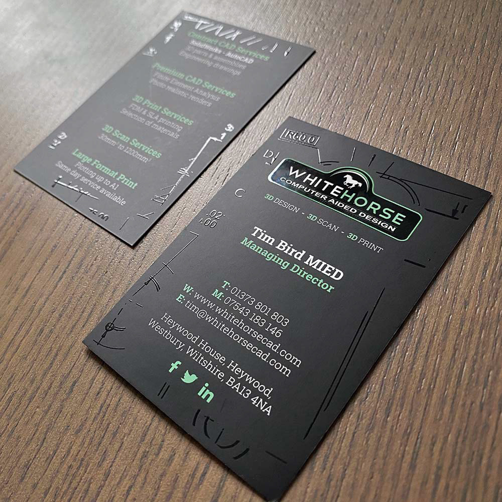Spot UV Business Cards