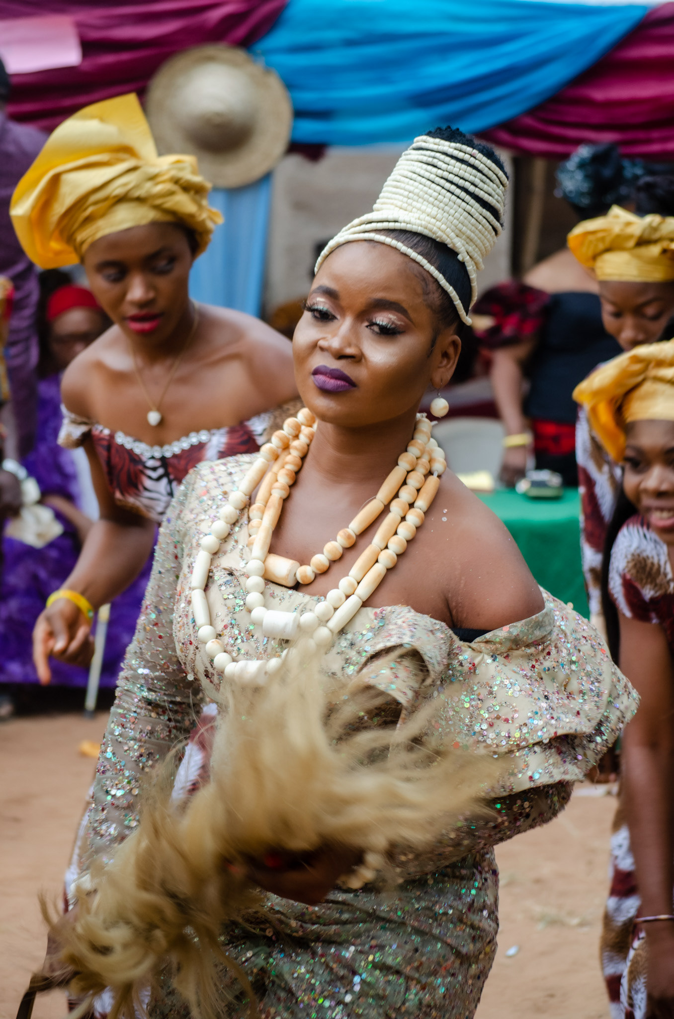 Tradtional brides attire 1 of 2