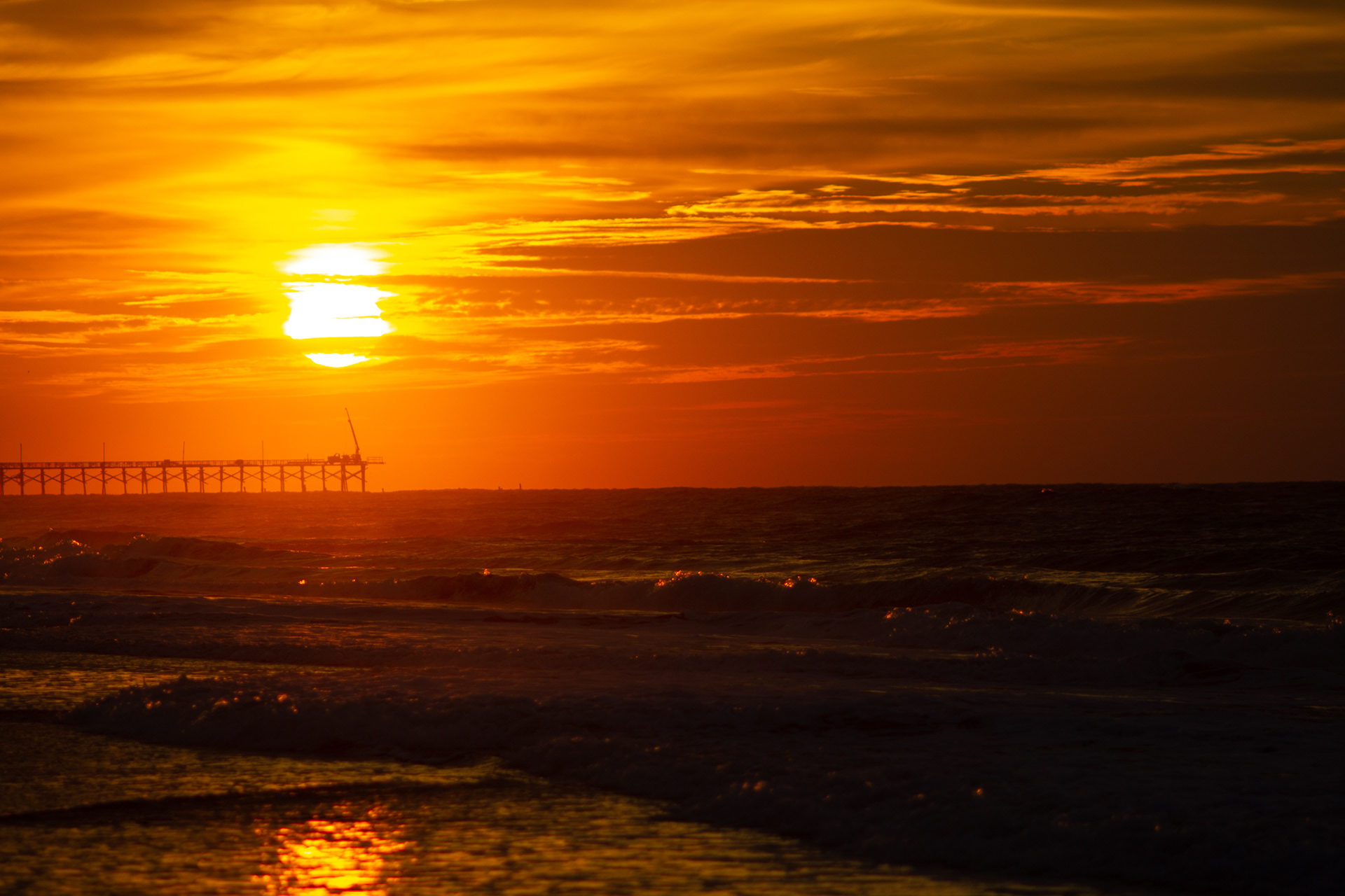 Sunrise, Topsail Beach