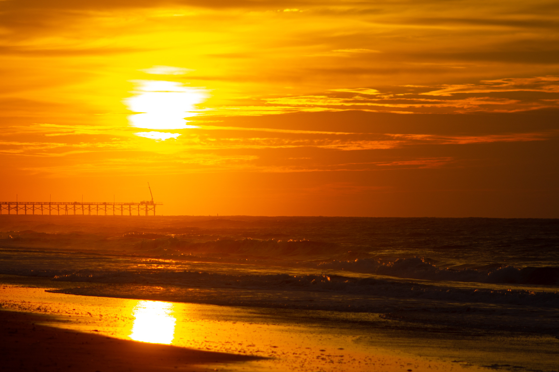 Sunrise, Topsail Beach
