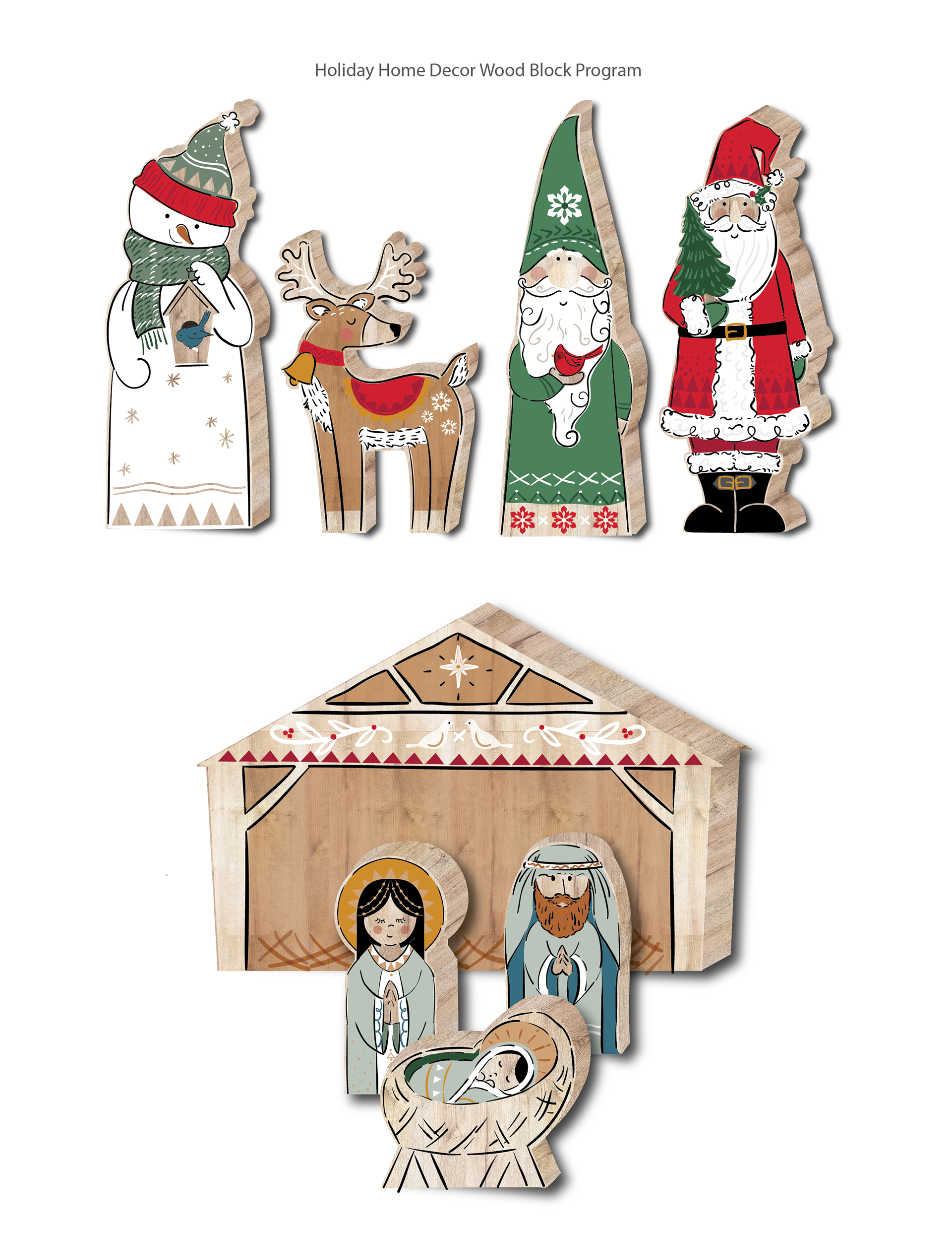 Christmas Home decor for Walmart
