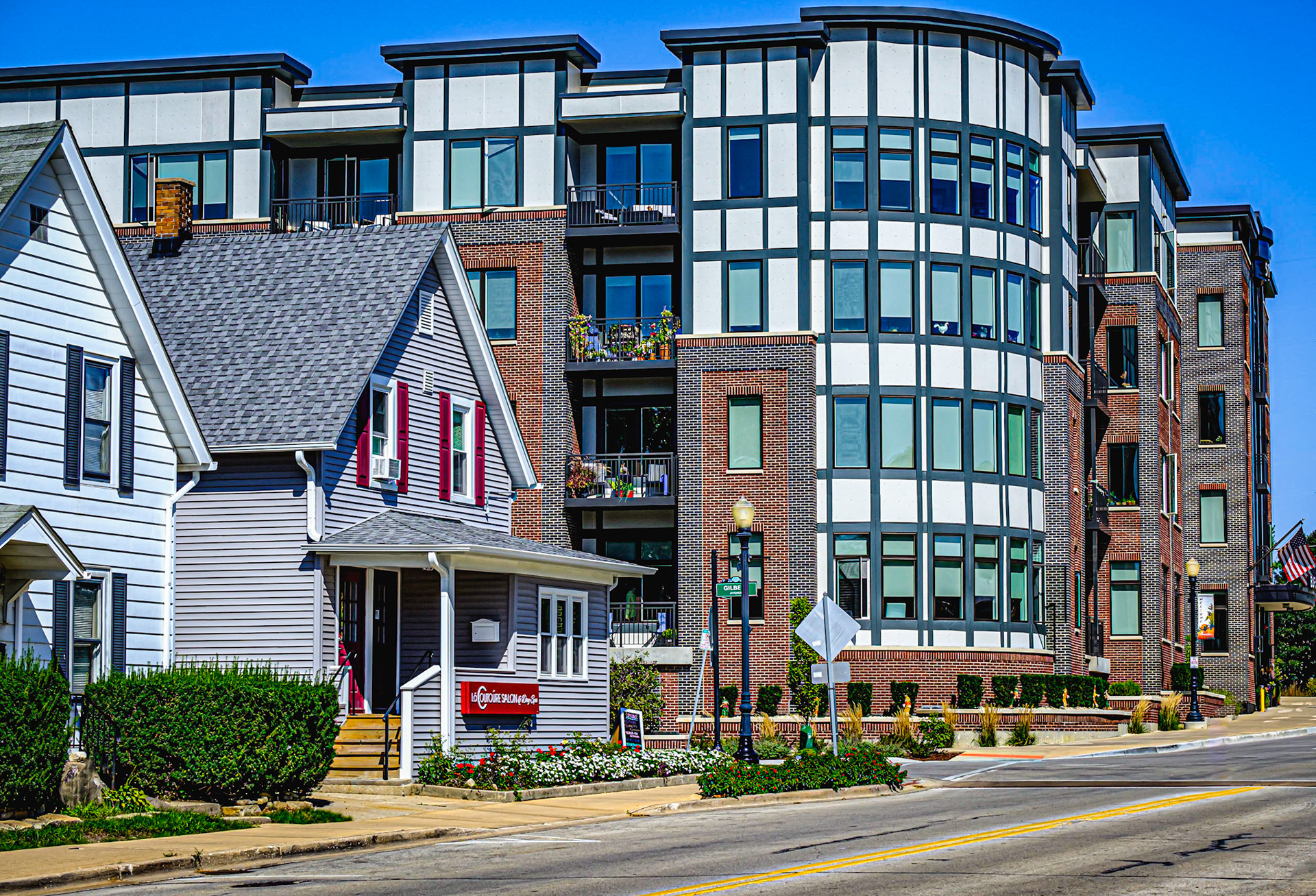 Downers Grove combining Old and New Architecture