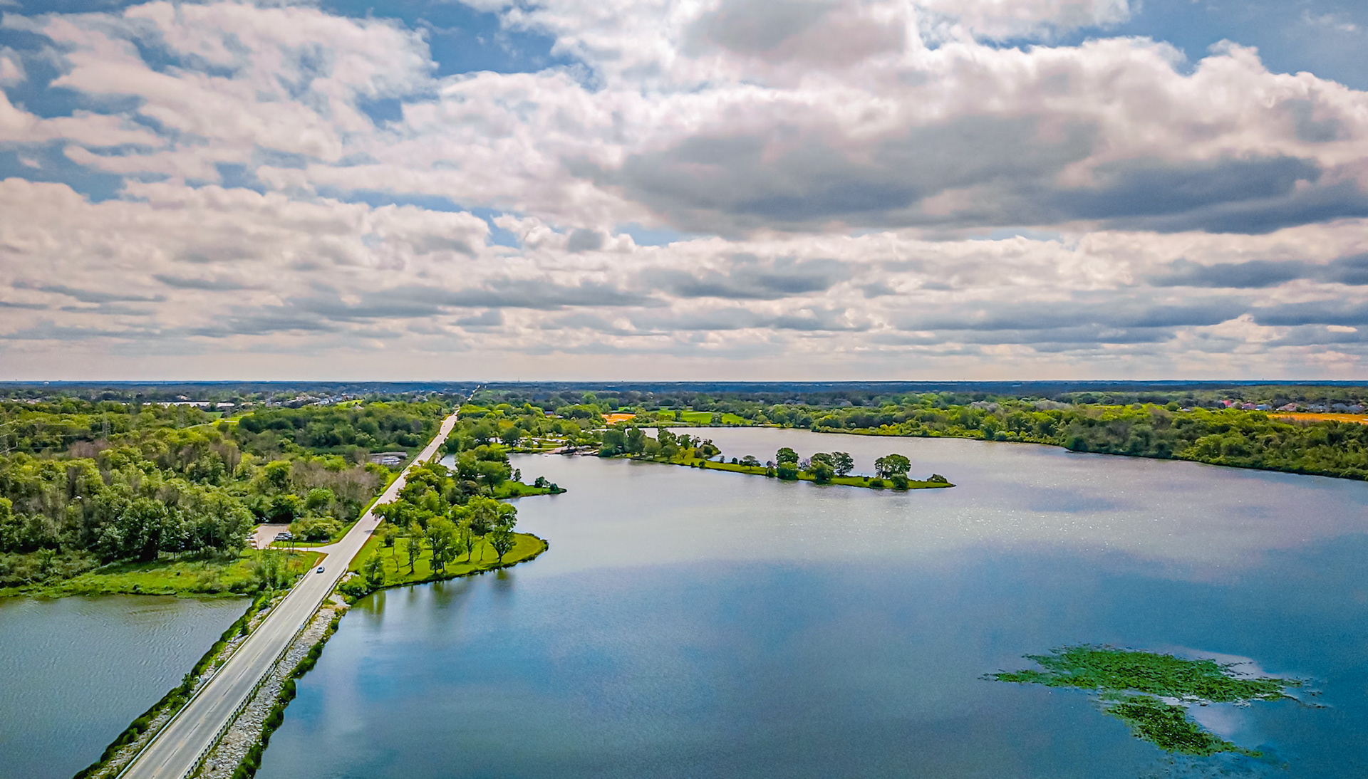 Leading Line Along Lake