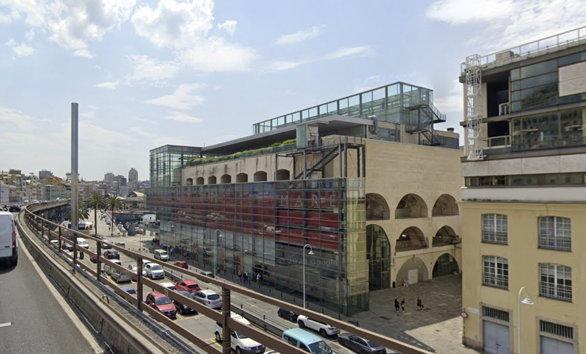 Back side of Maritime Museum
