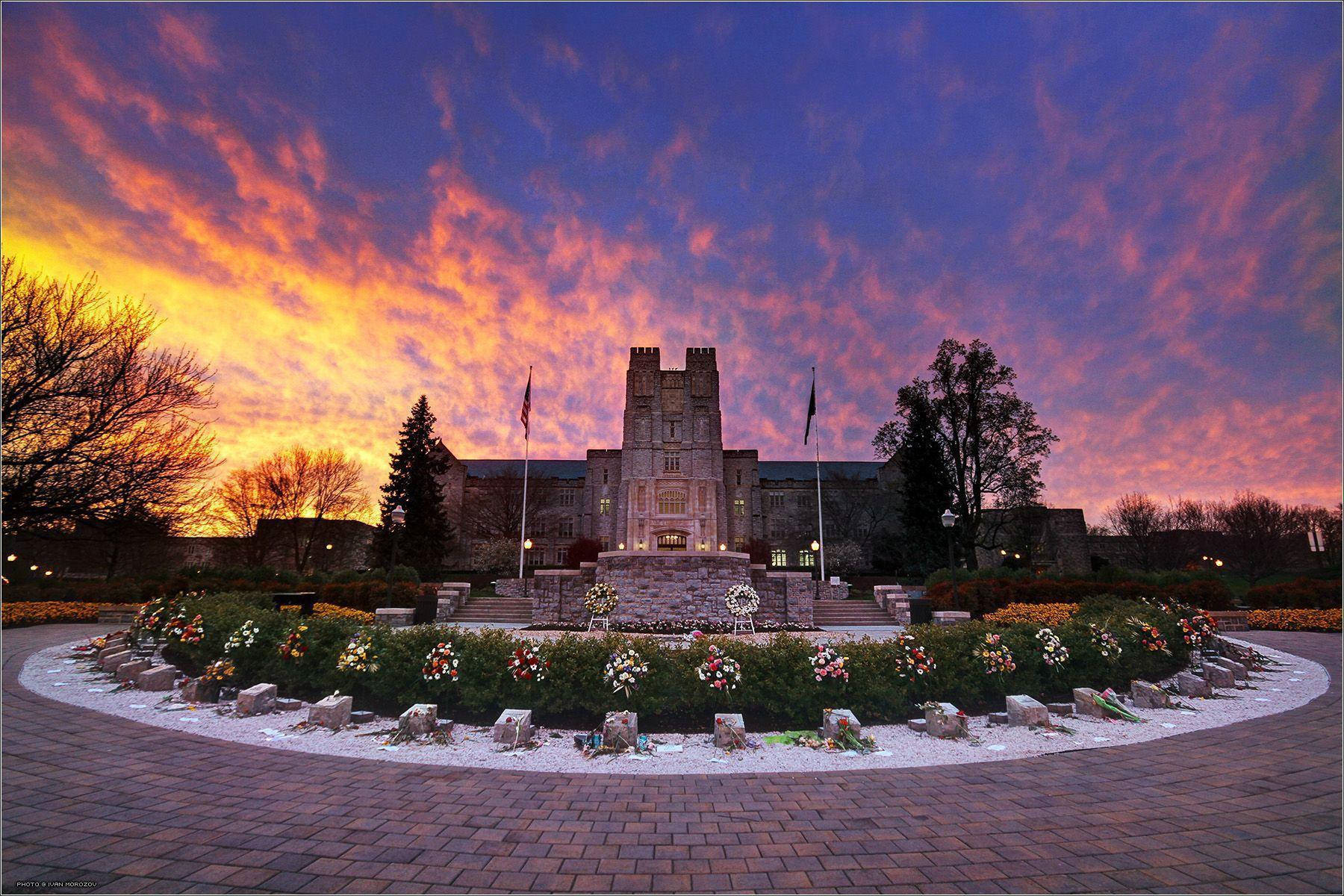 Burruss Hall, Virginia Tech, Blacksburg, Virginia (Ivan Morozov)