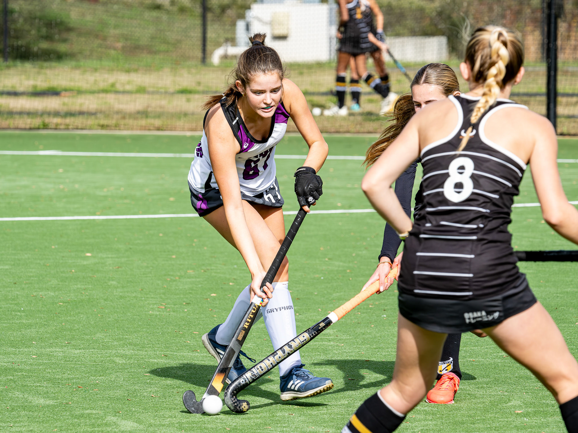 Charlotte Ambush versus Bull City During Fall 2024 Field Hockey Playday