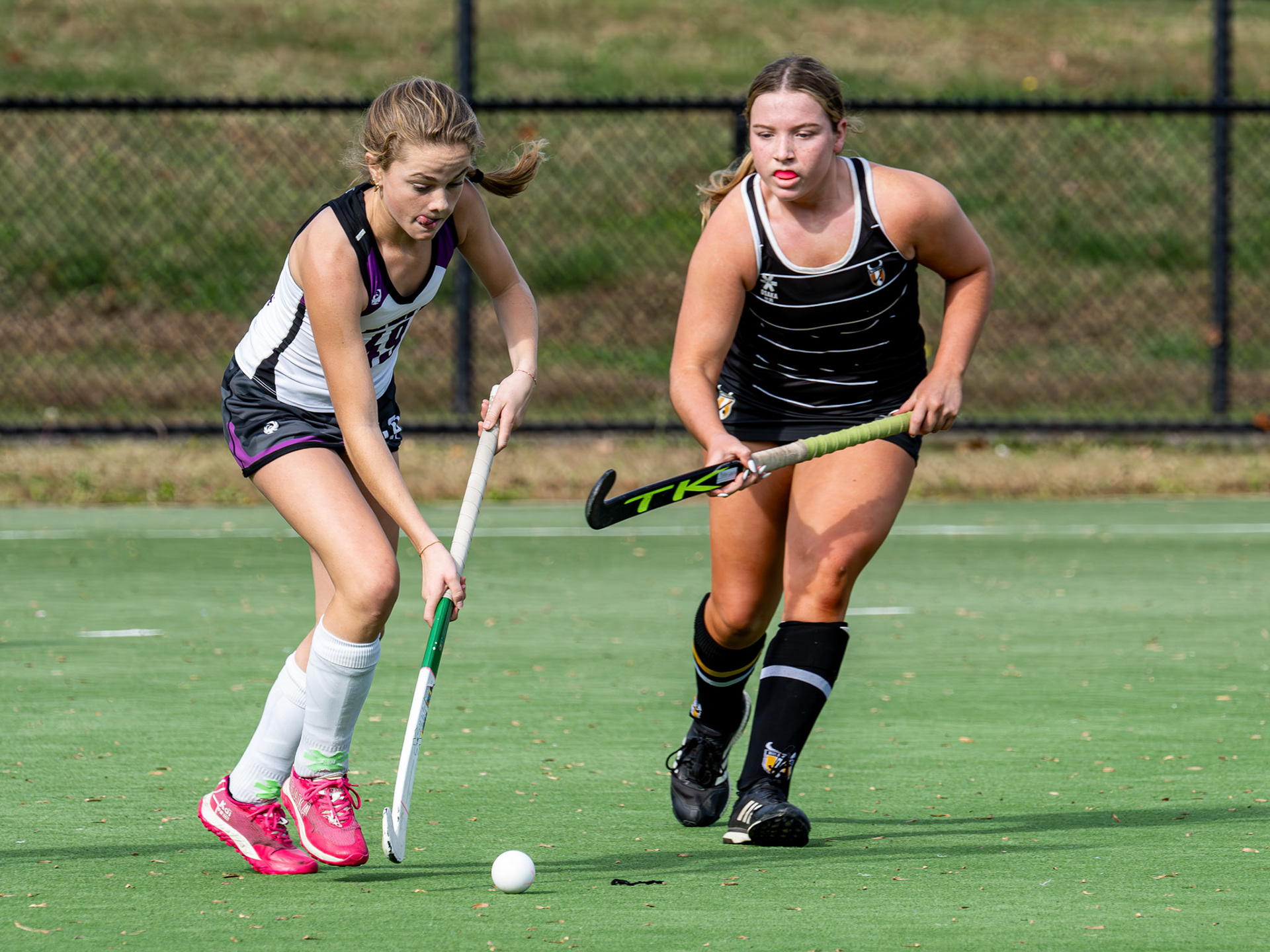 Charlotte Ambush versus Bull City During Fall 2024 Field Hockey Playday