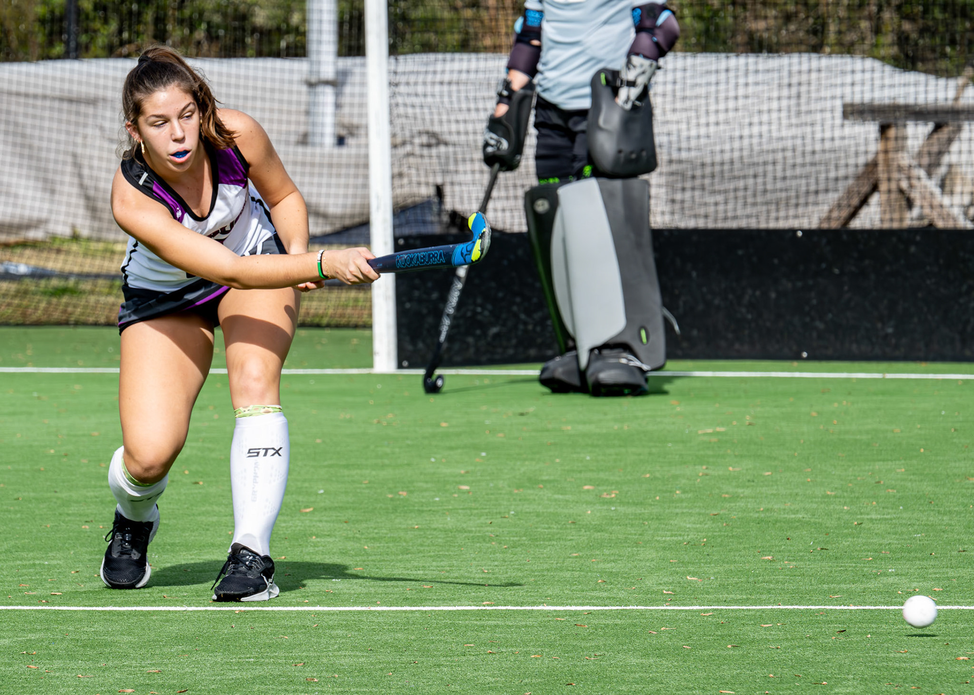 Charlotte Ambush versus Bull City During Fall 2024 Field Hockey Playday