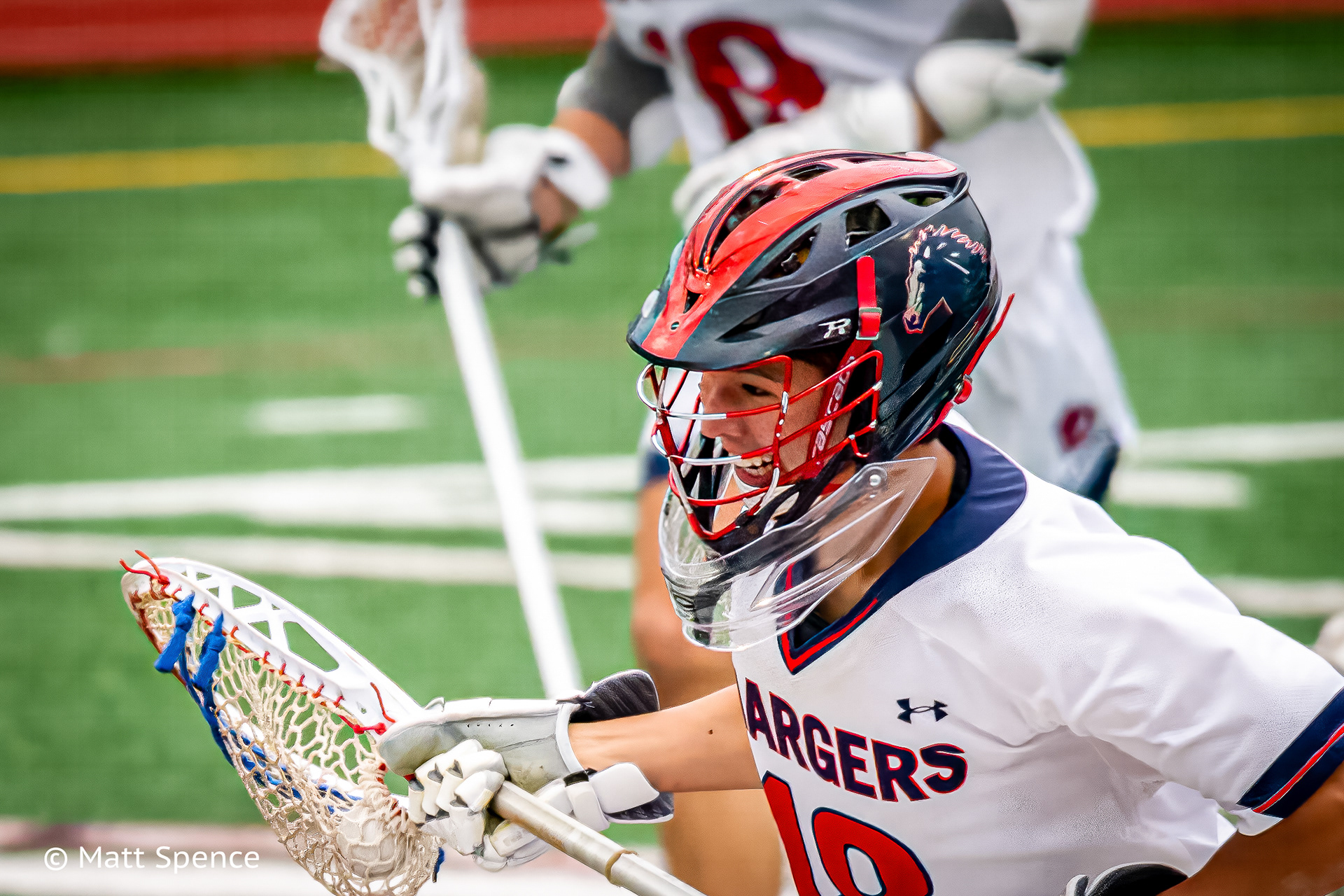 This is way too much fun. Next year, I'm switching to middie!