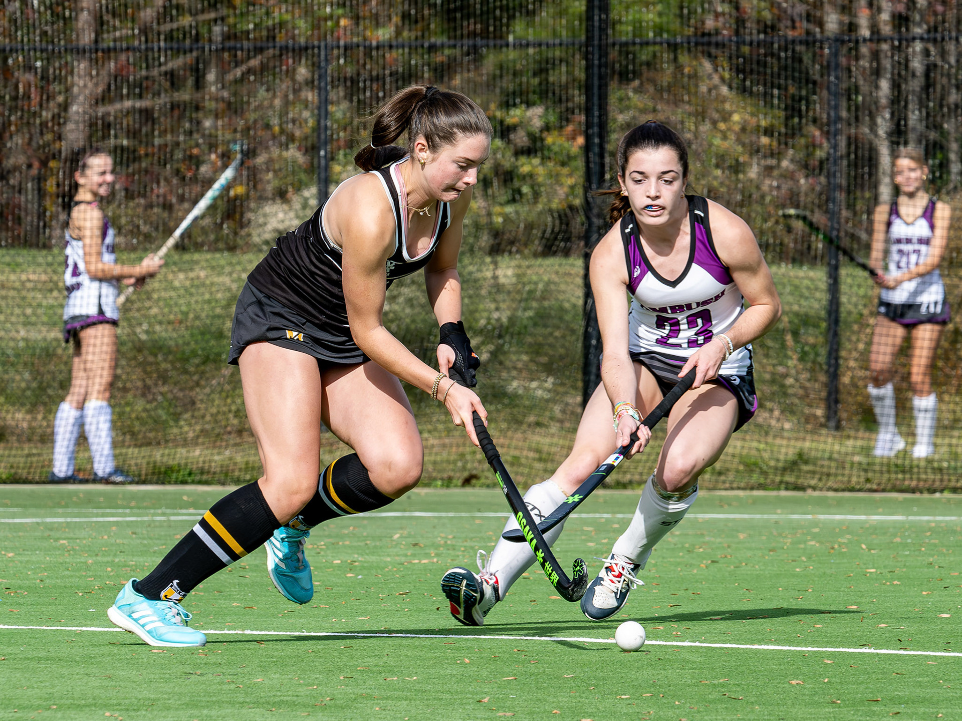 Charlotte Ambush versus Bull City During Fall 2024 Field Hockey Playday