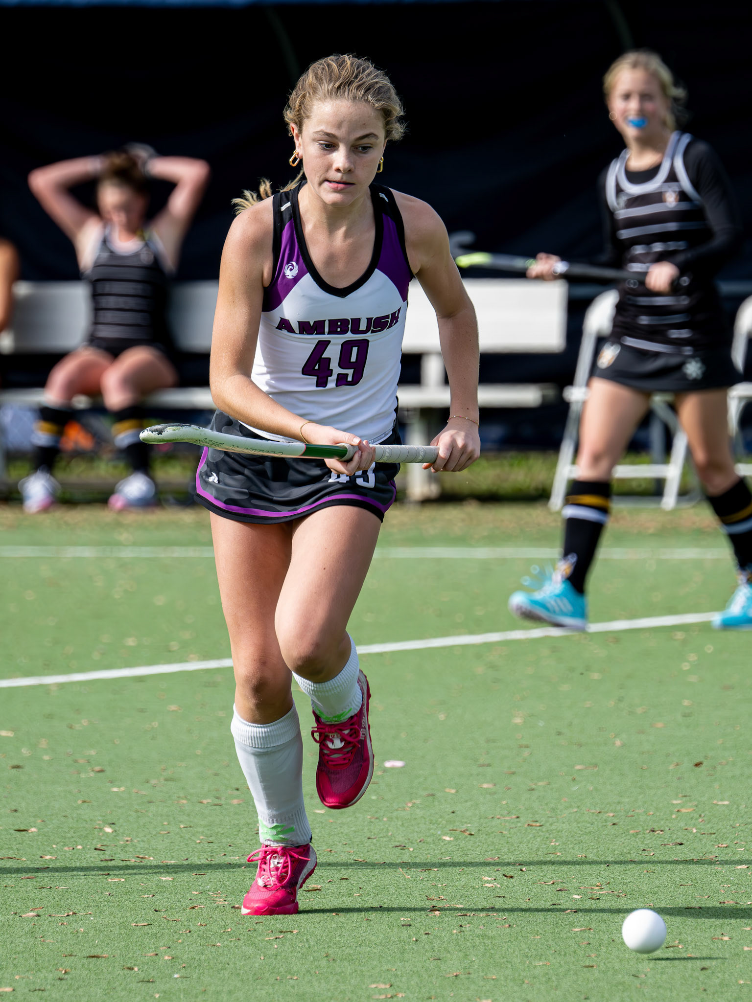 Charlotte Ambush versus Bull City During Fall 2024 Field Hockey Playday