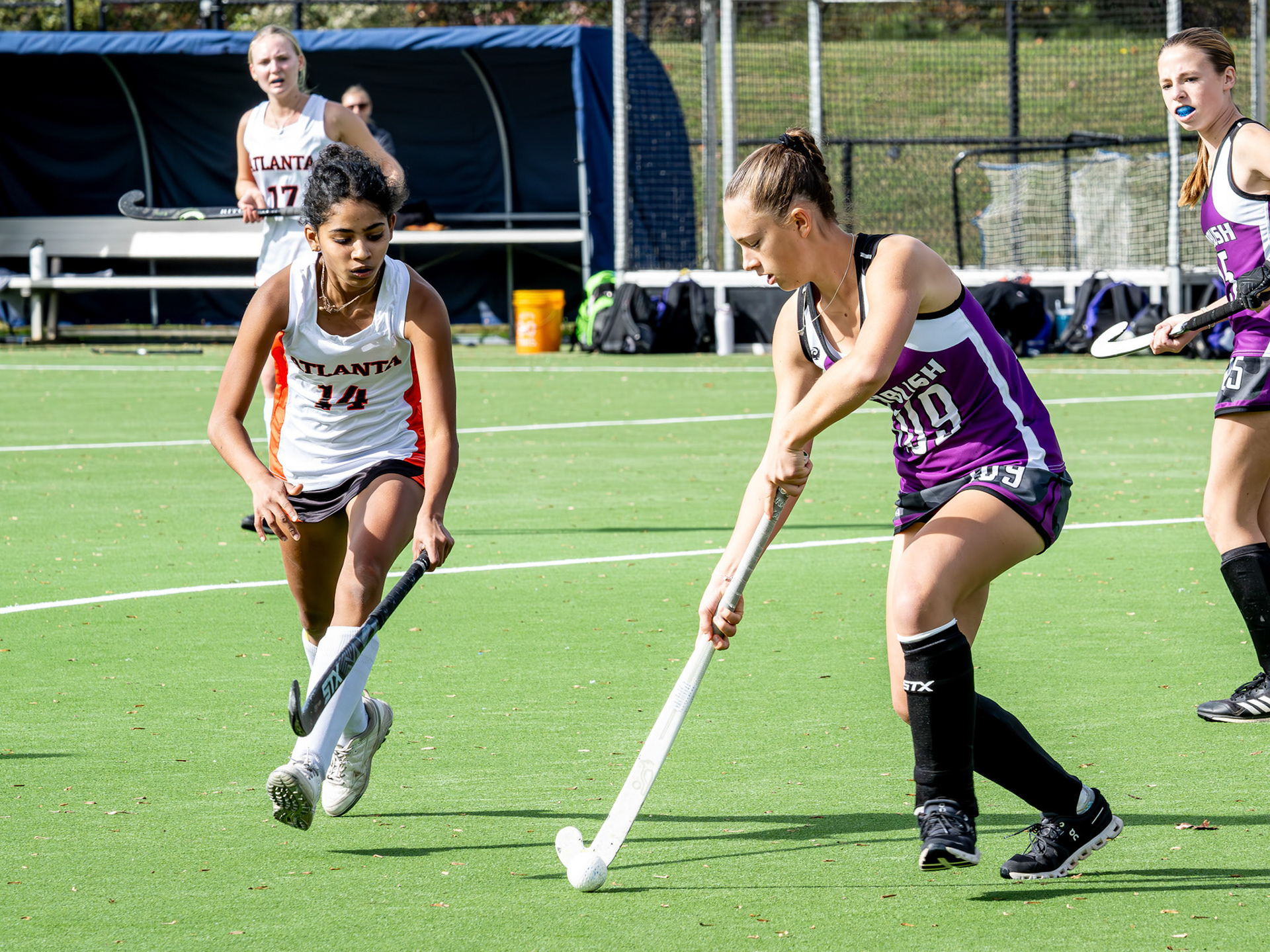 Charlotte Ambush versus Bull City During Fall 2024 Field Hockey Playday