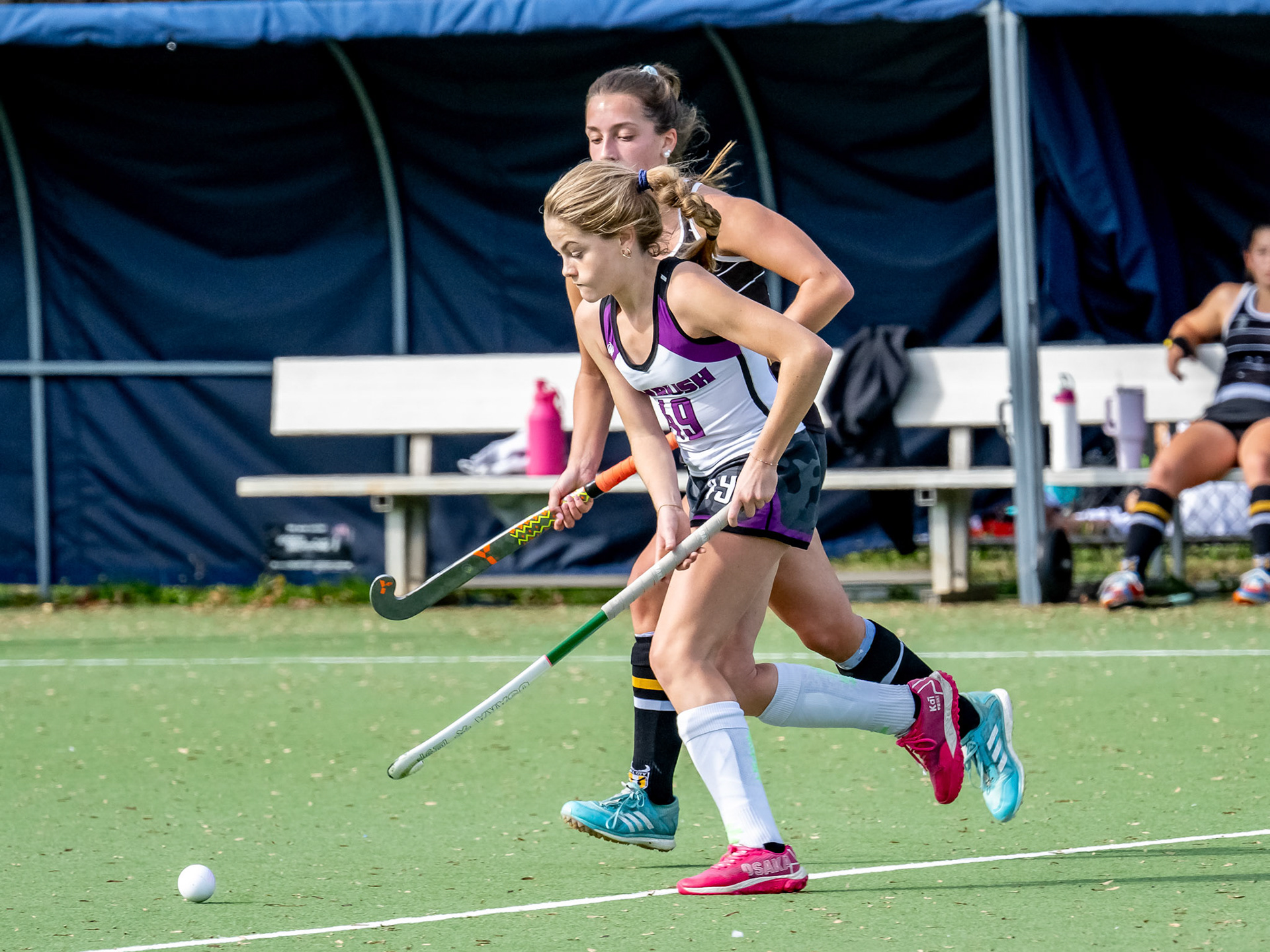 Charlotte Ambush versus Bull City During Fall 2024 Field Hockey Playday