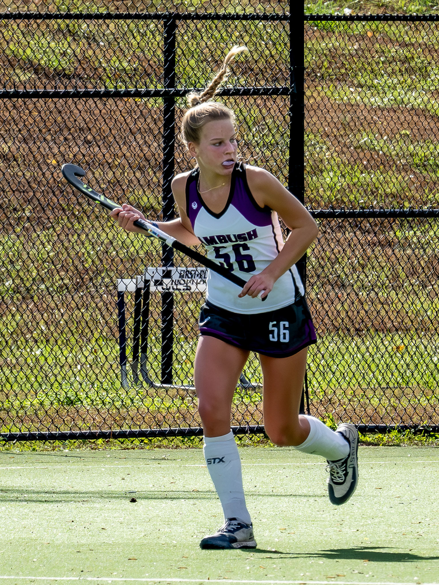 Charlotte Ambush versus Bull City During Fall 2024 Field Hockey Playday